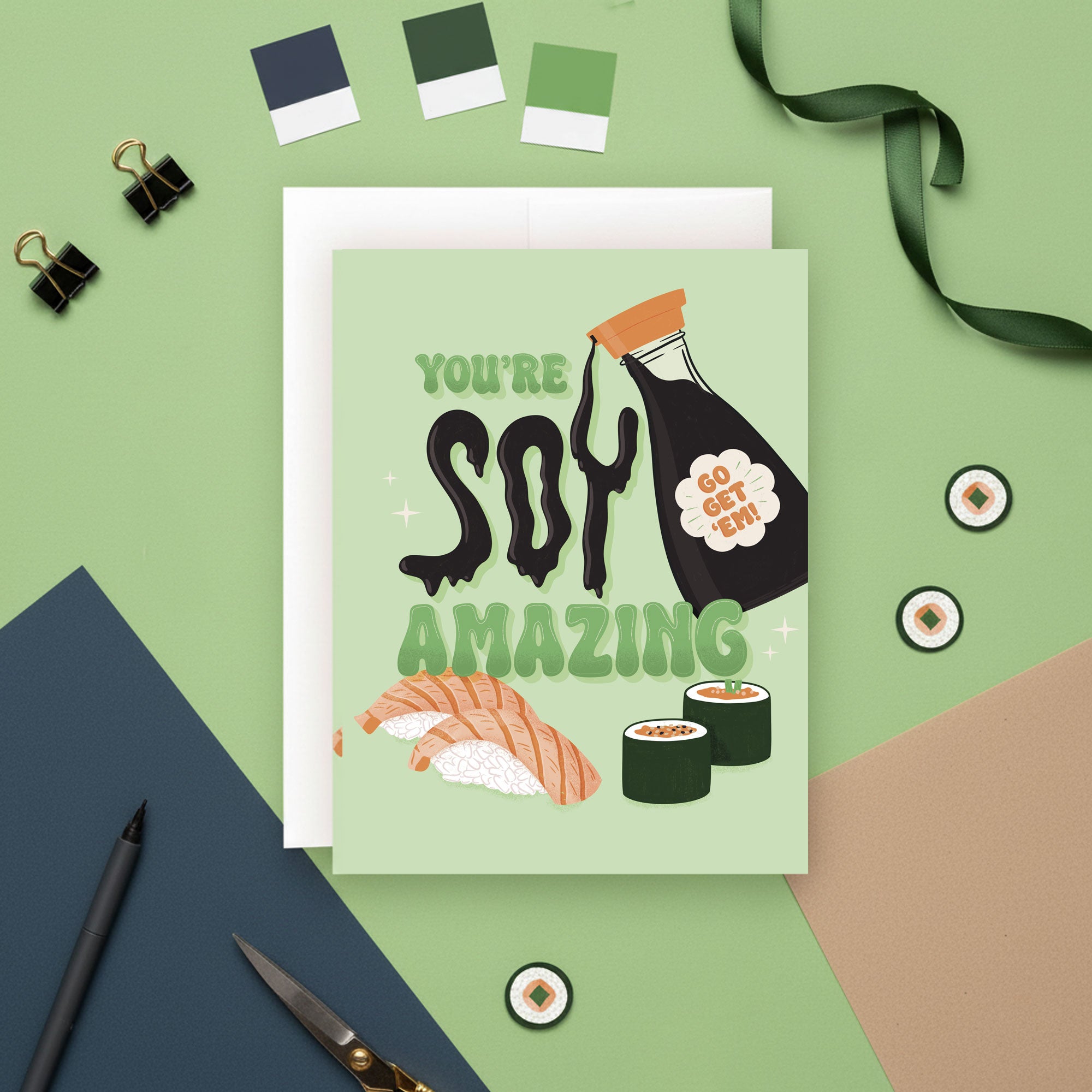 You're Soy Amazing Encouragement Card