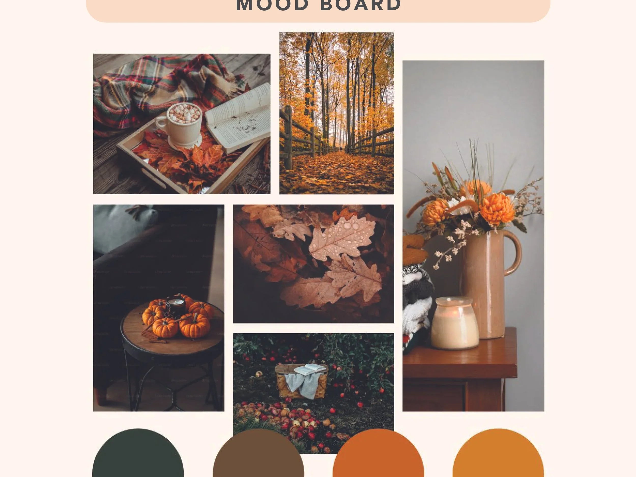 Fall Mood Board Inspiration