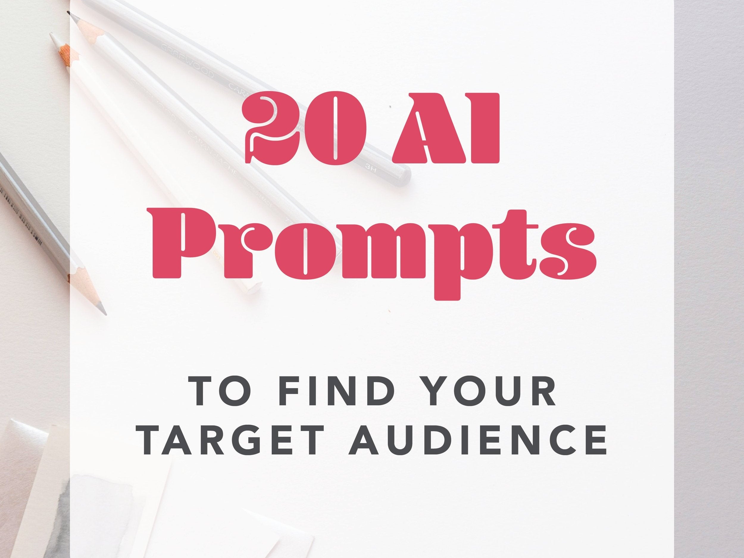 Creatives: Find your Target Audience with chatGPT