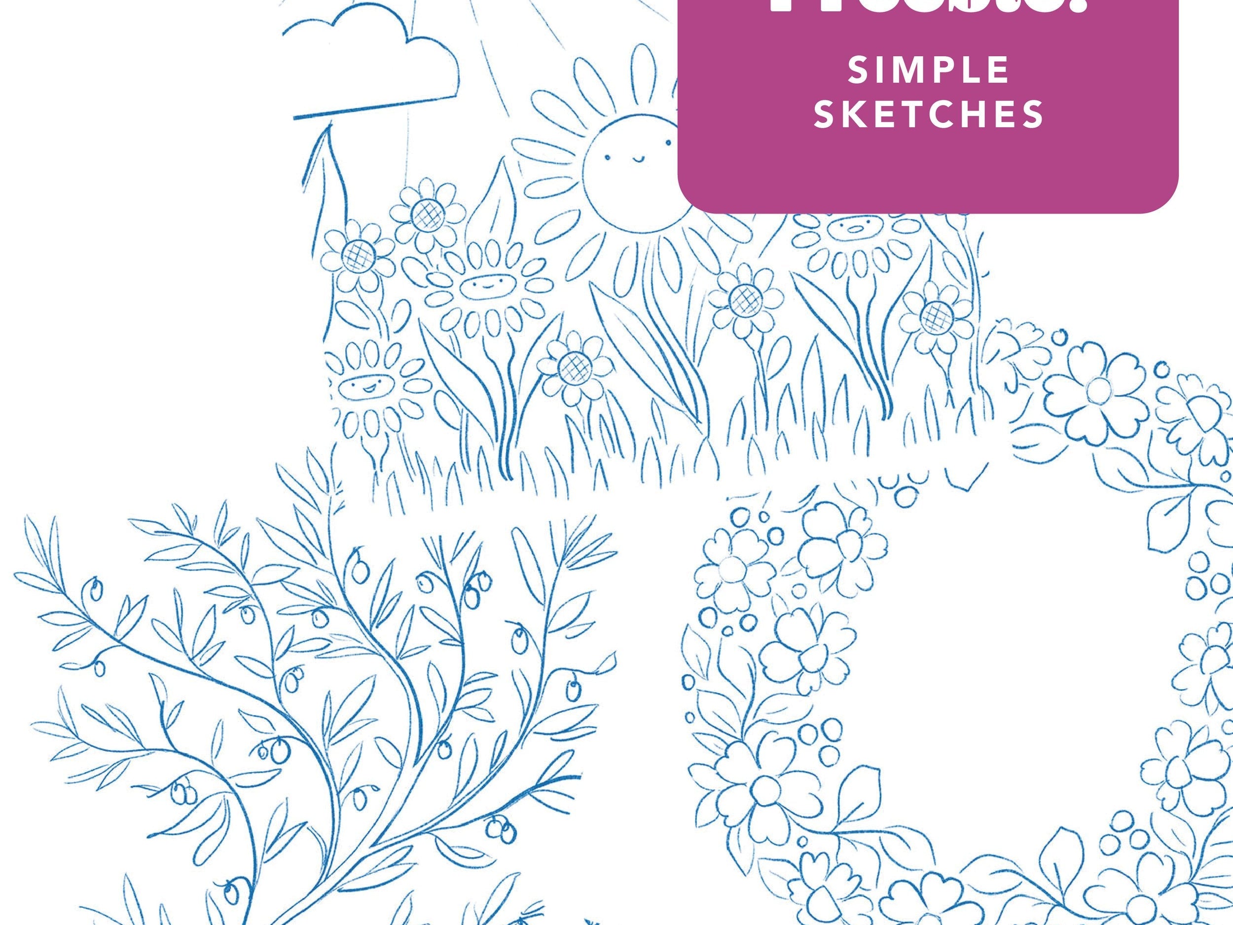 3 Free Drawing Sketches to Spark Ideas
