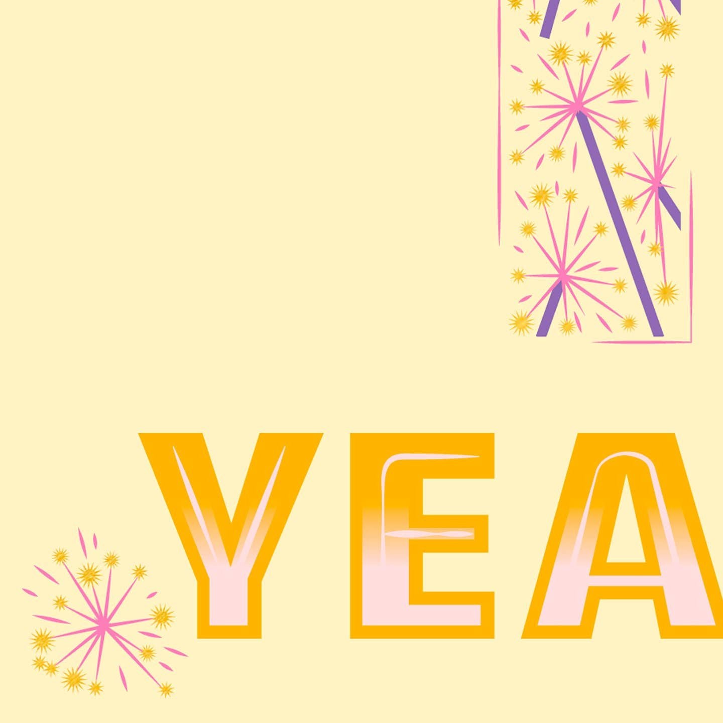 Happy 1 Year First Anniversary Card