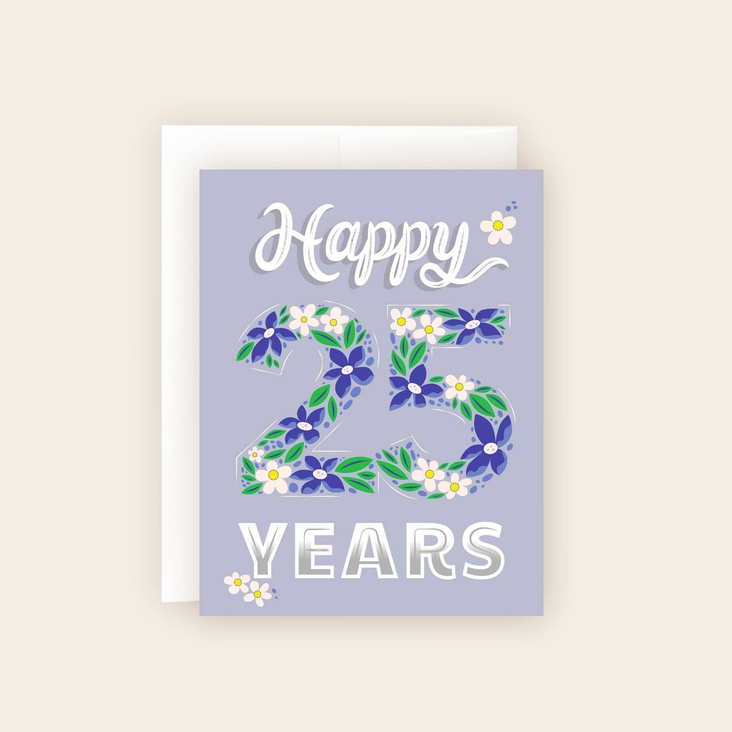25th Anniversary Milestone Card