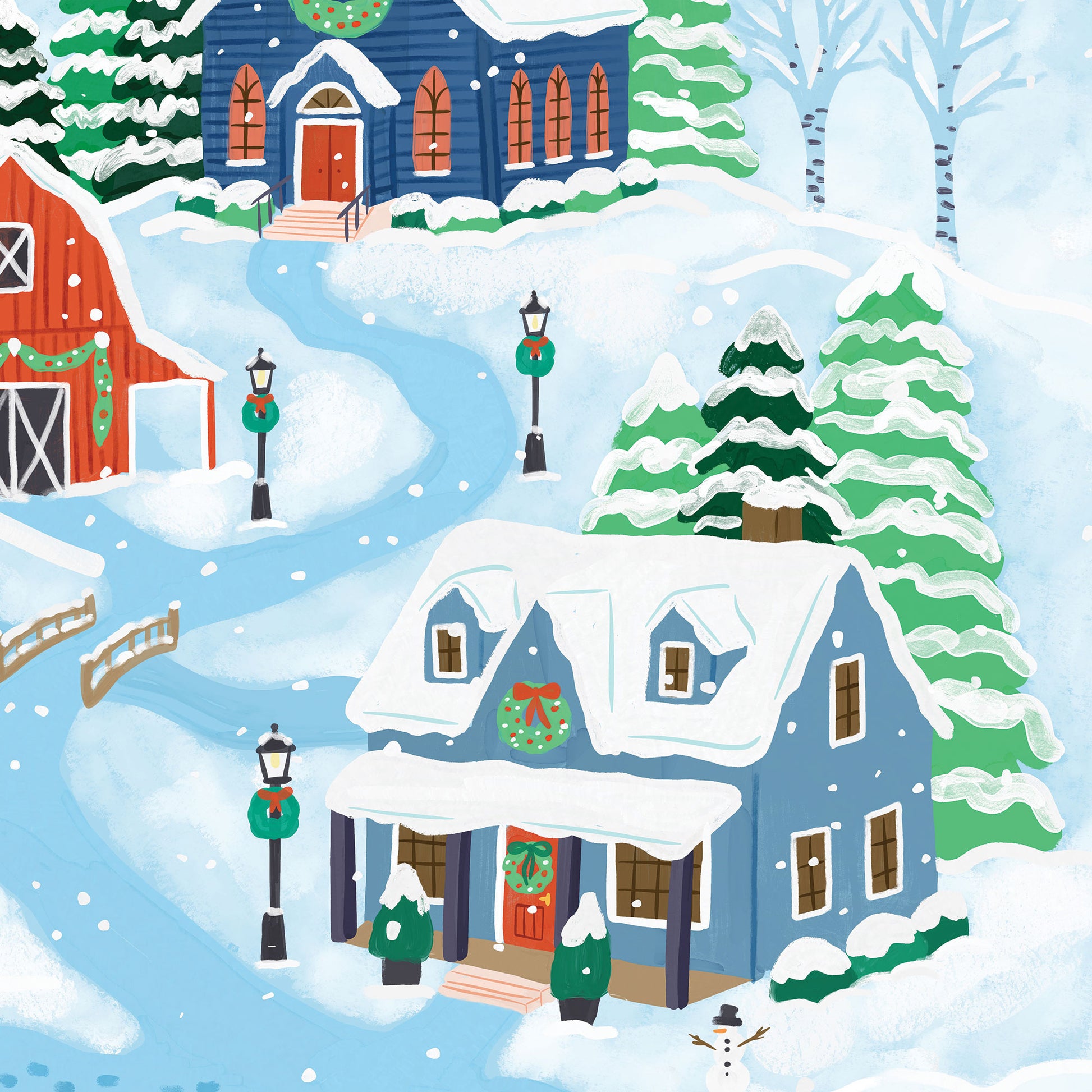 Holiday Town Greetings