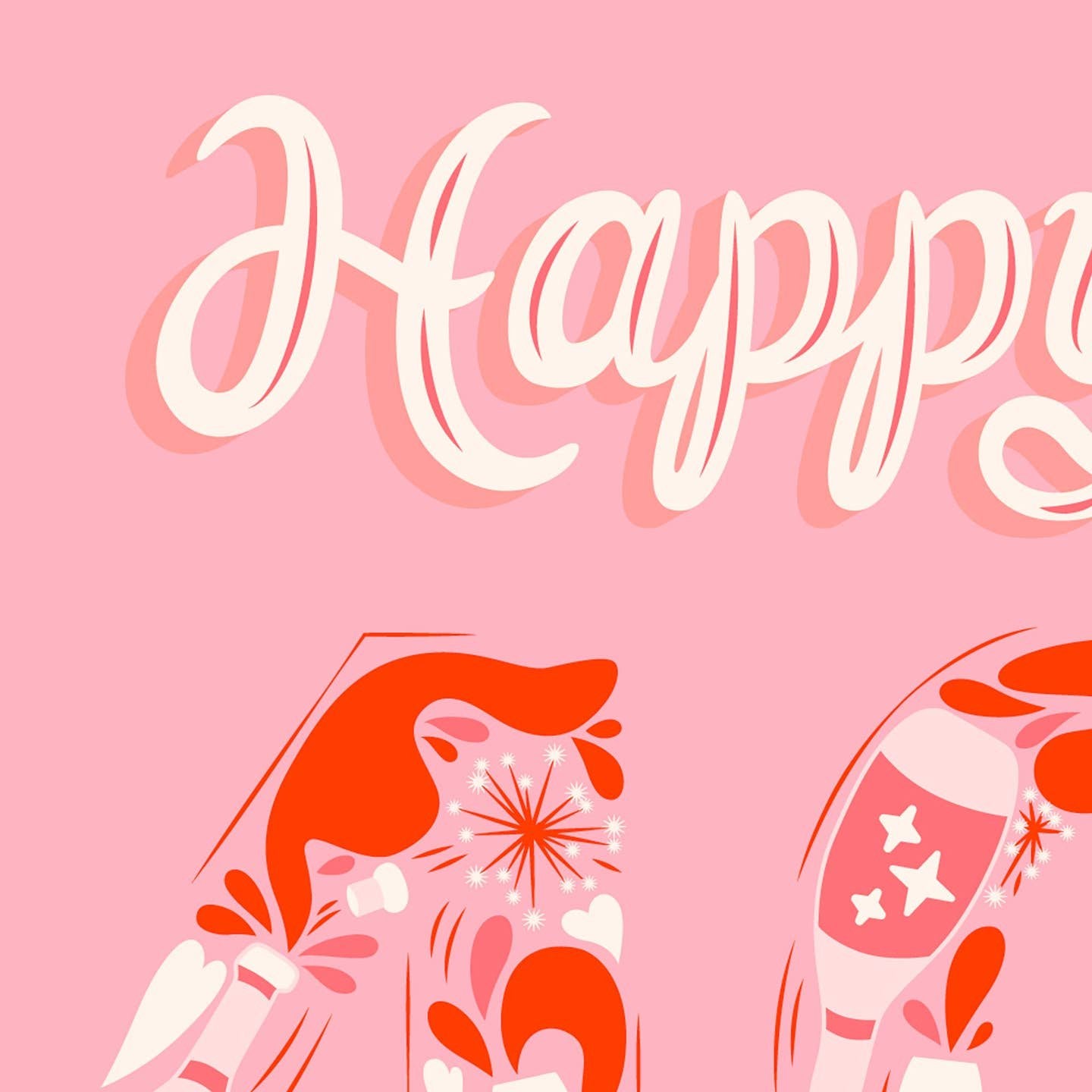 Happy 40 Years Ruby Anniversary Milestone Card