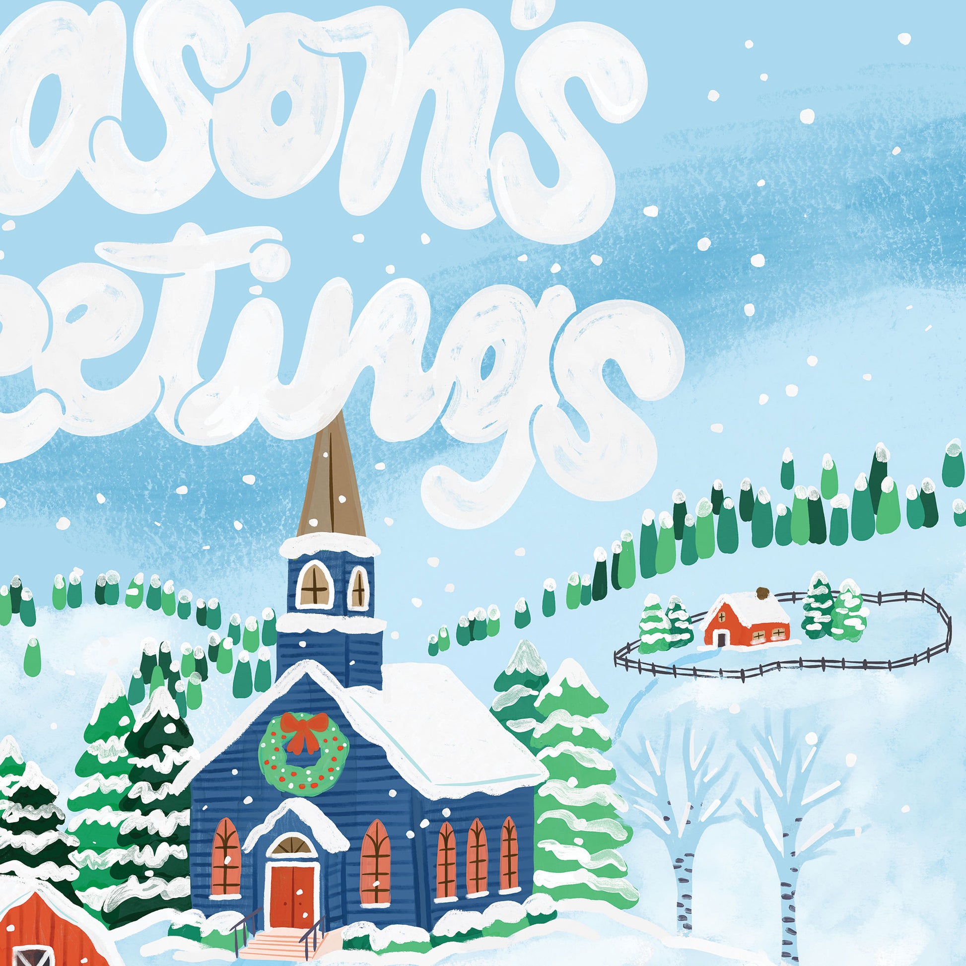 Holiday Town Greetings
