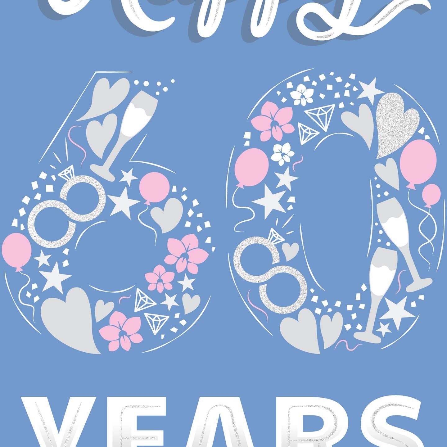 60th Anniversary Milestone Card