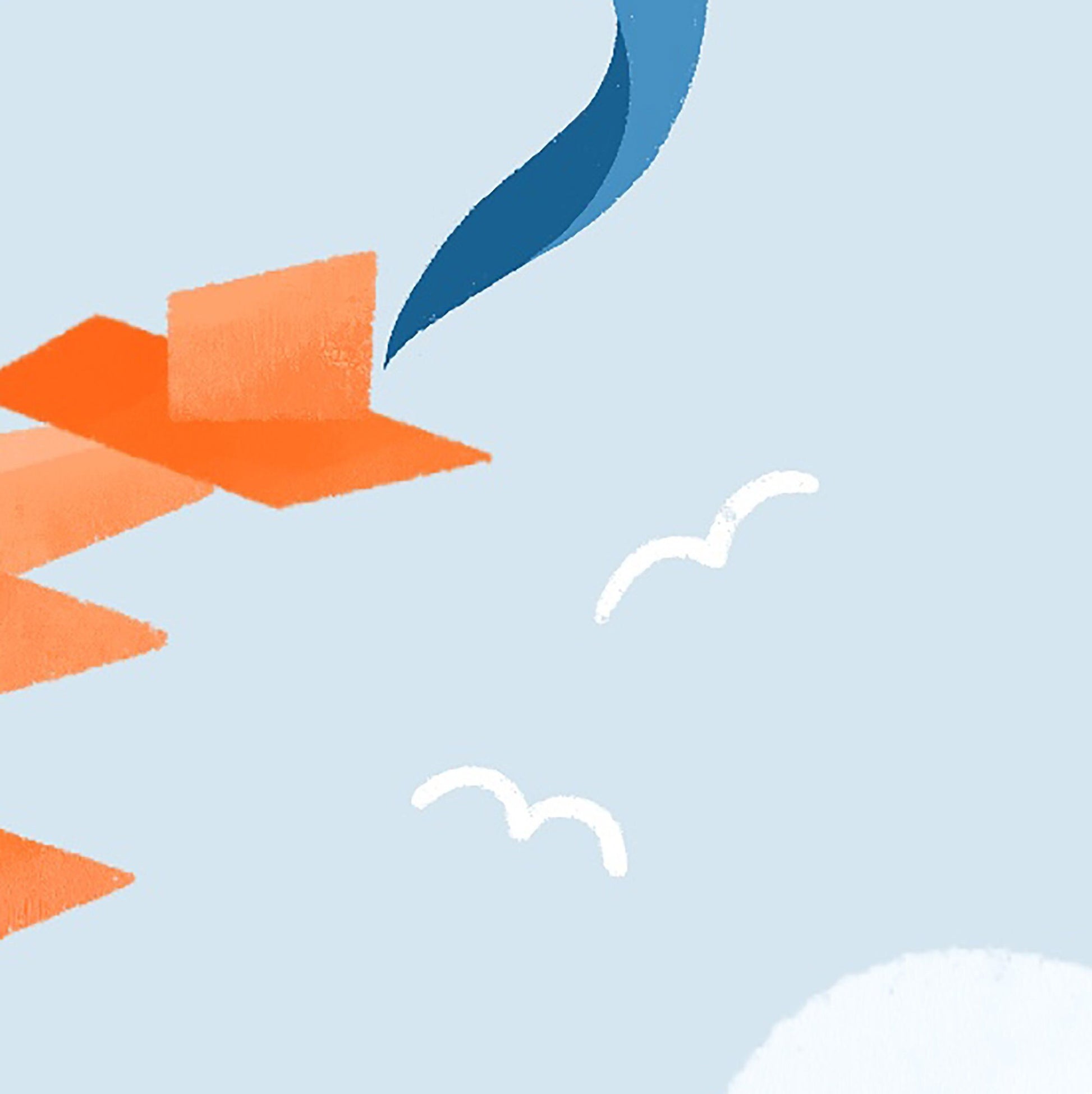 Soaring Plane Birthday Card