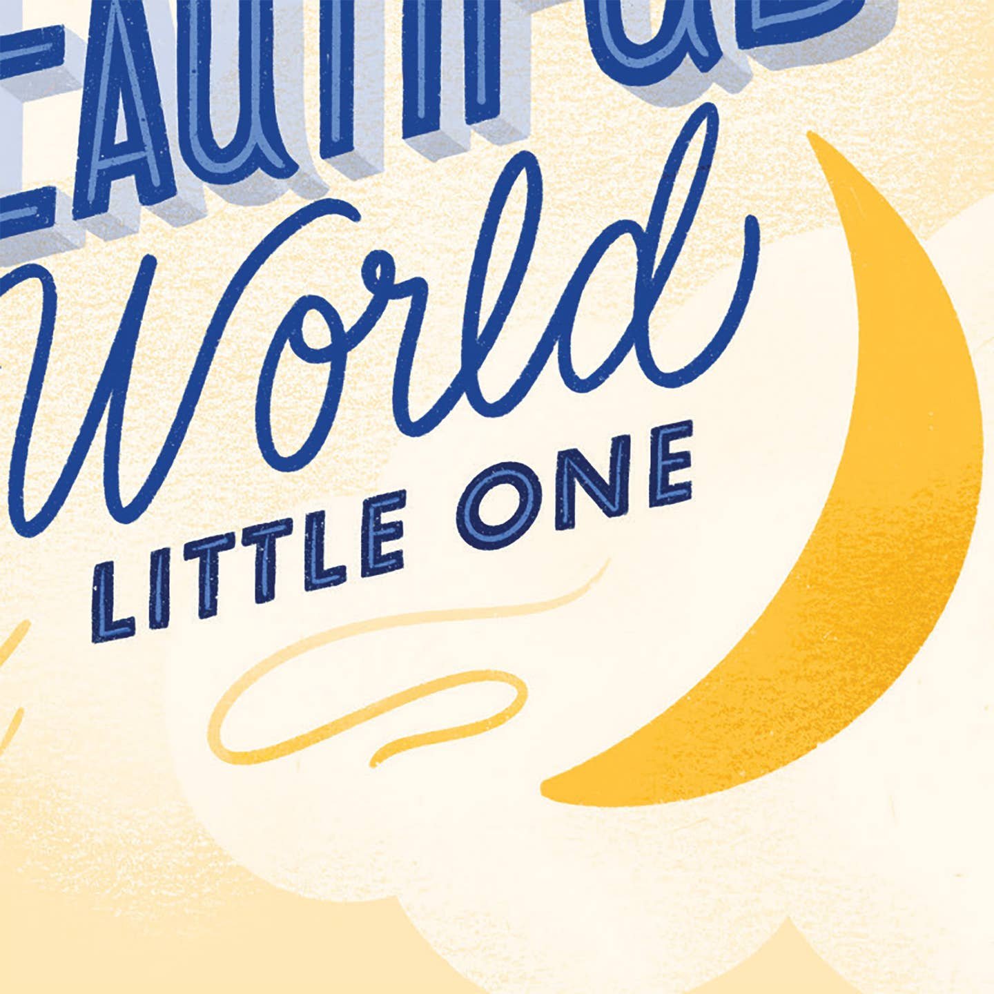 Welcome to this Beautiful World Baby Card