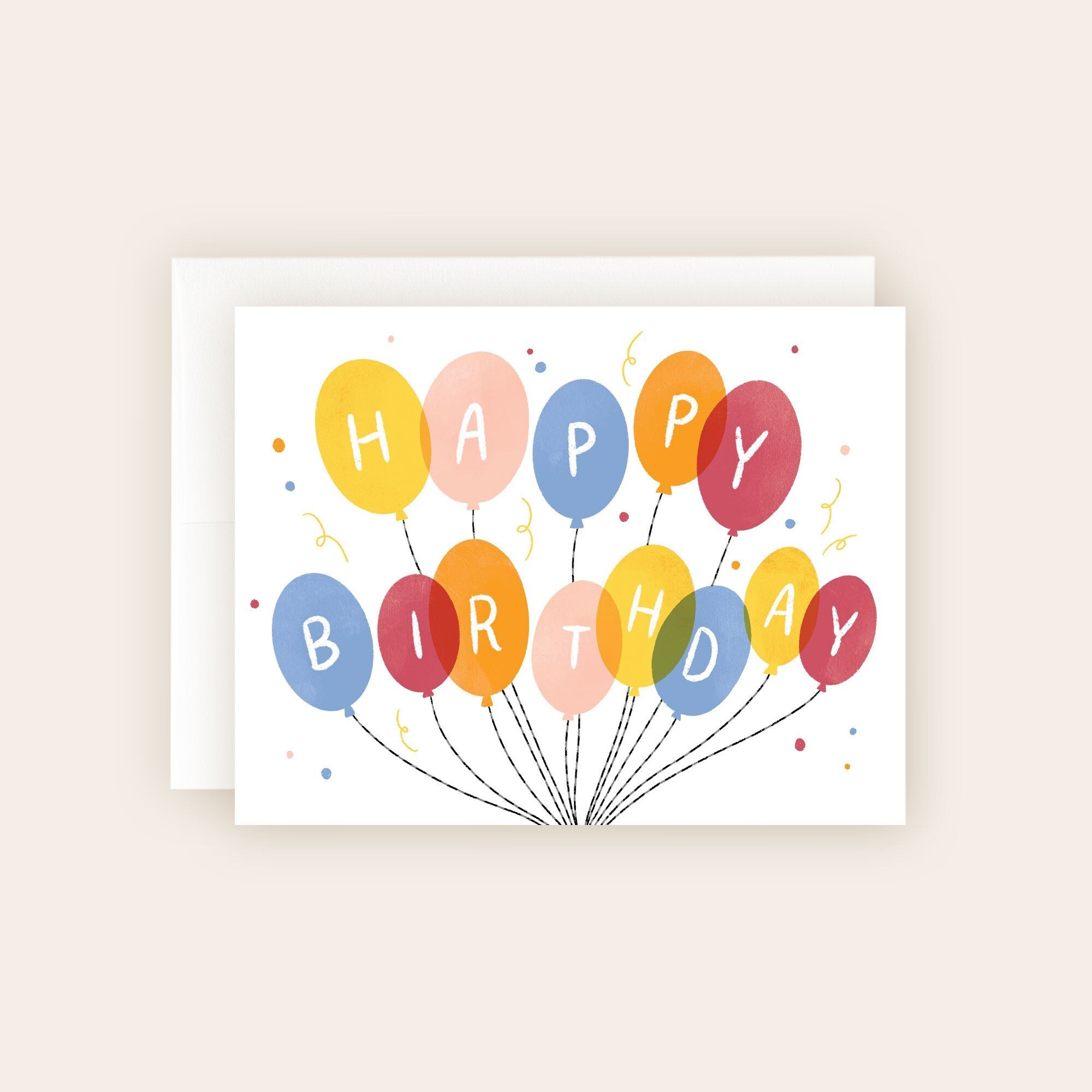Bunch of Balloons Birthday Card
