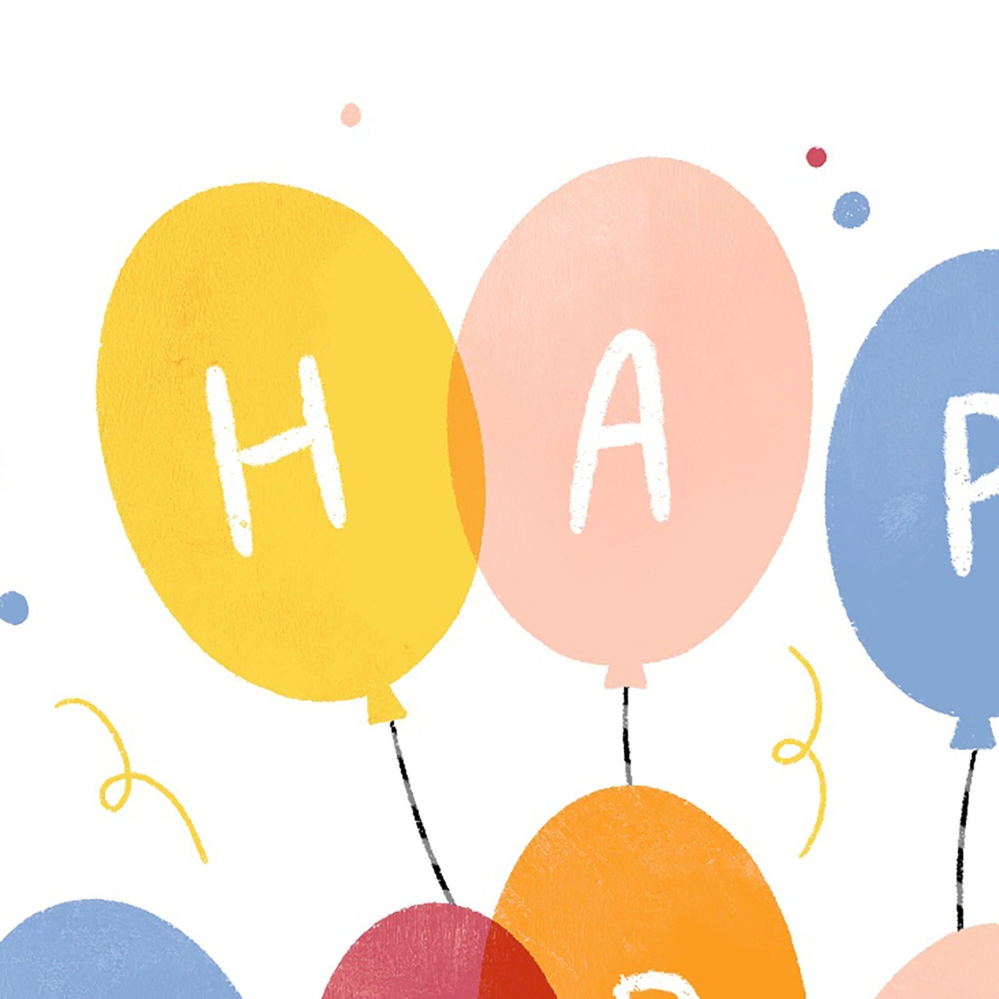 Bunch of Balloons Birthday Card