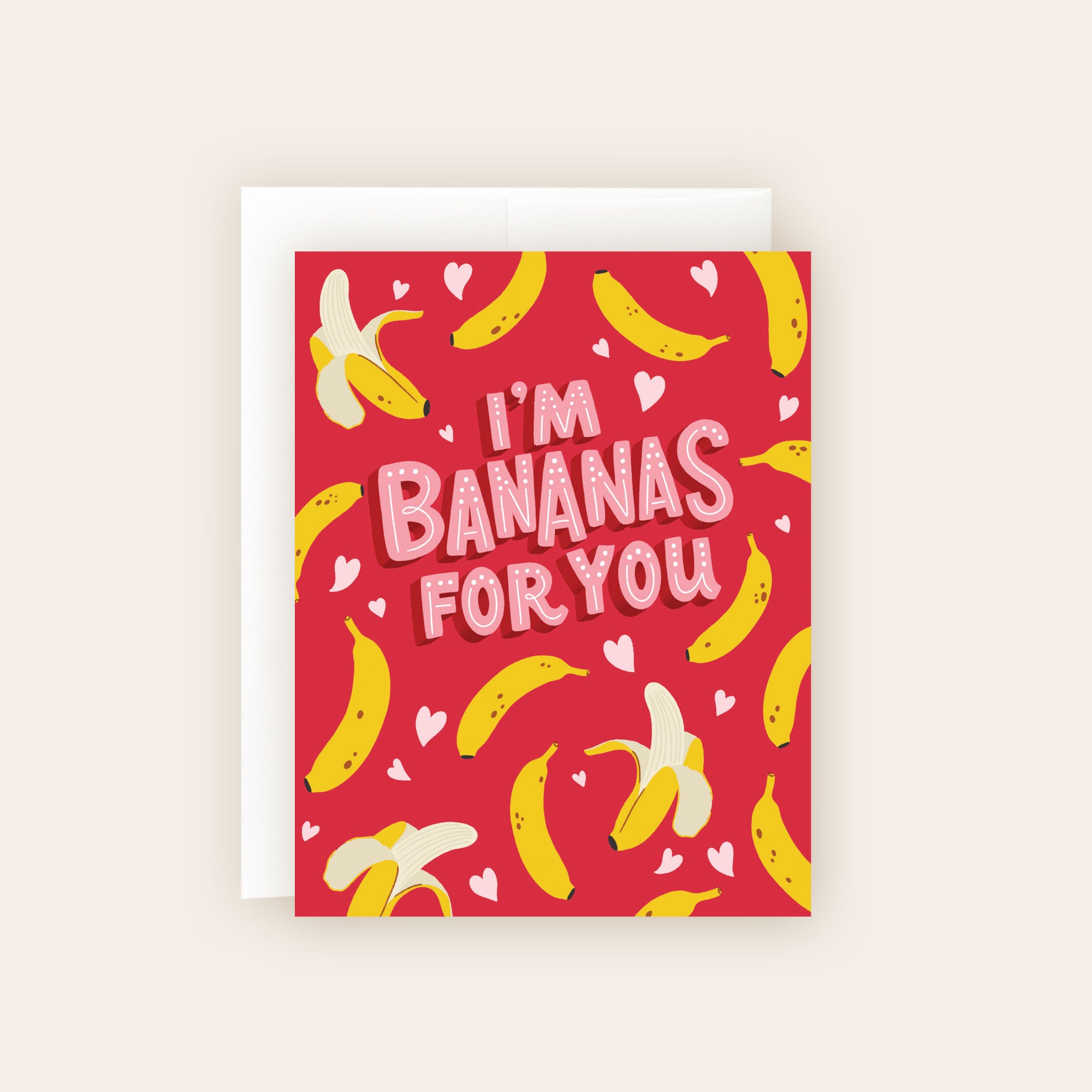 I’m Bananas for You Funny Fruit-Themed Card