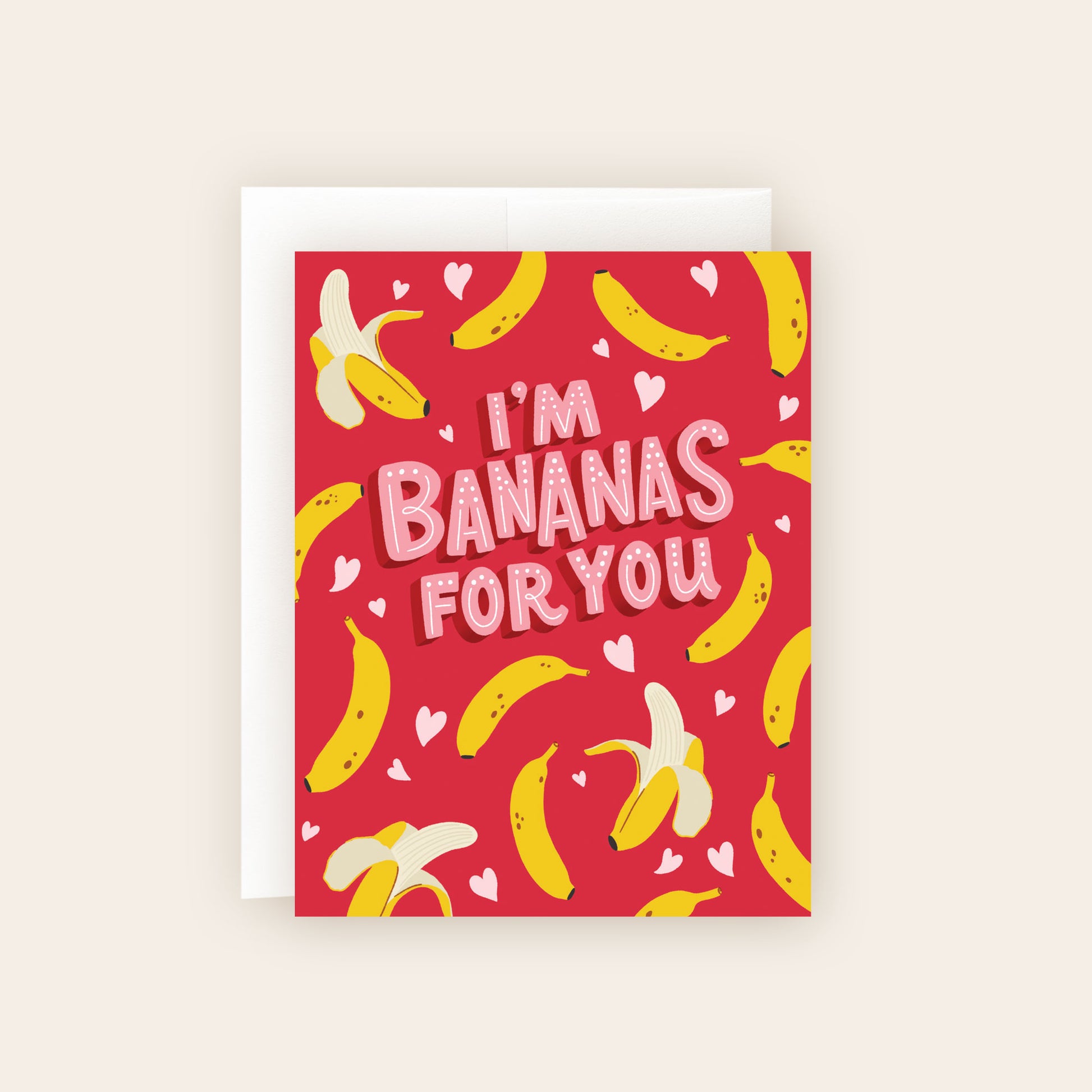 I’m Bananas for You Funny Fruit-Themed Card