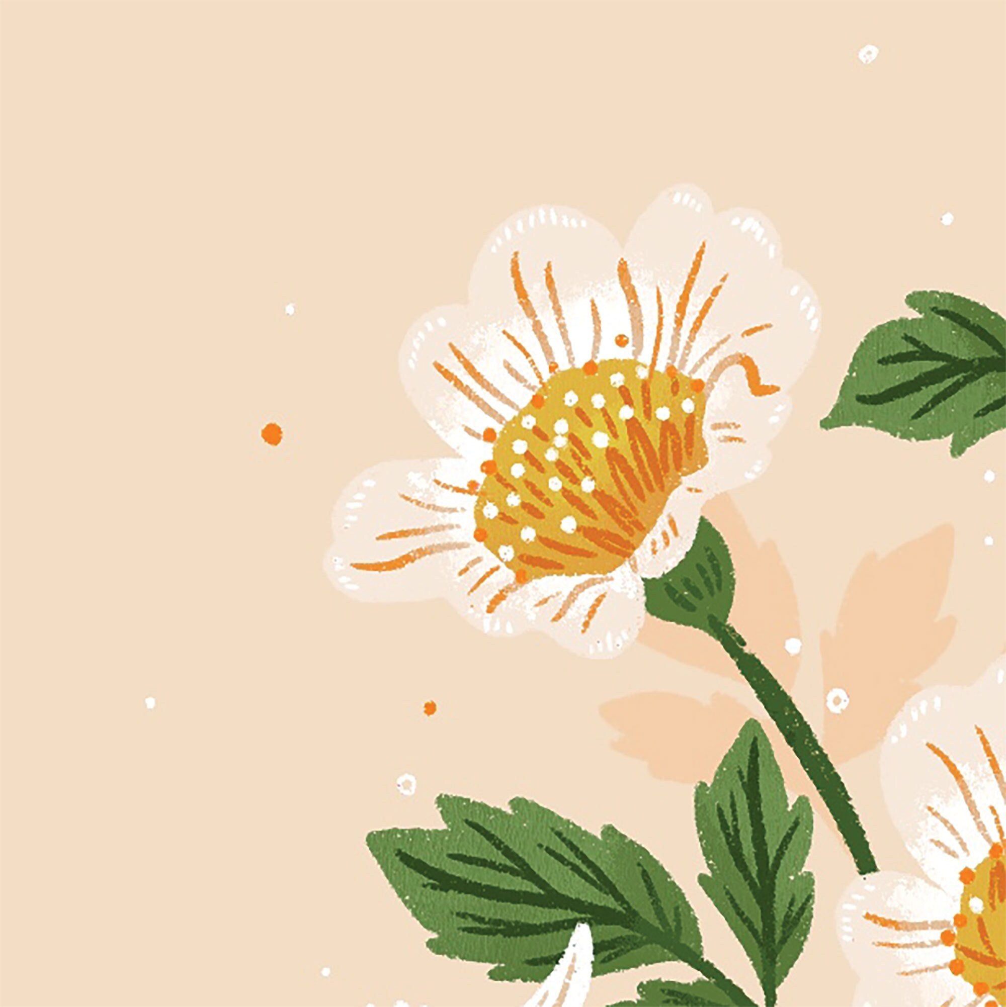Thinking of You Botanical Sympathy Card