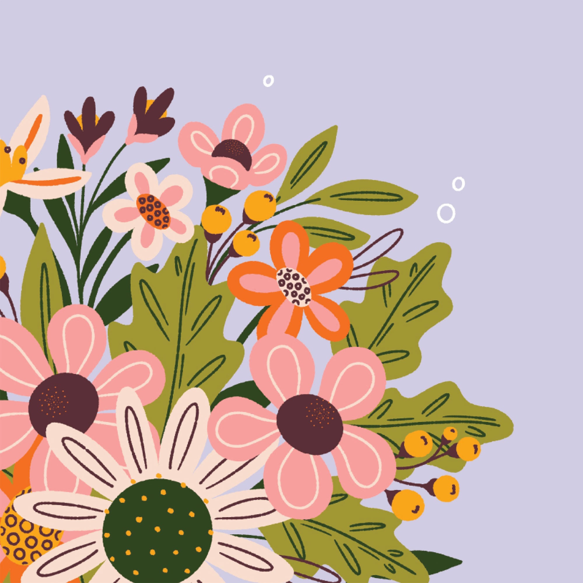 Congratulations Floral Bouquet Card