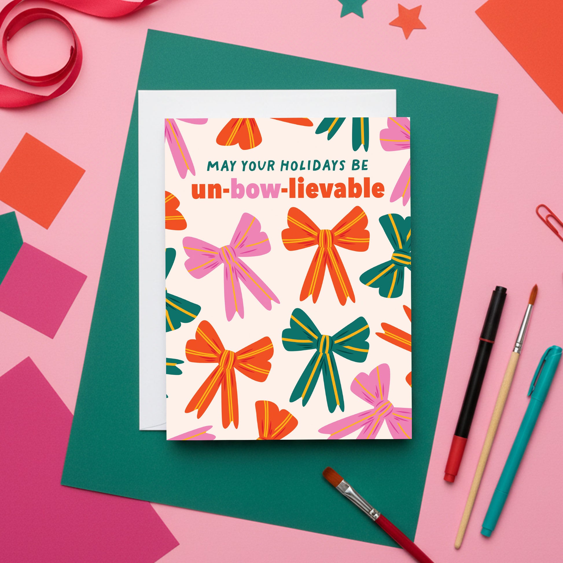 Un-Bow-Lievable Holiday Card
