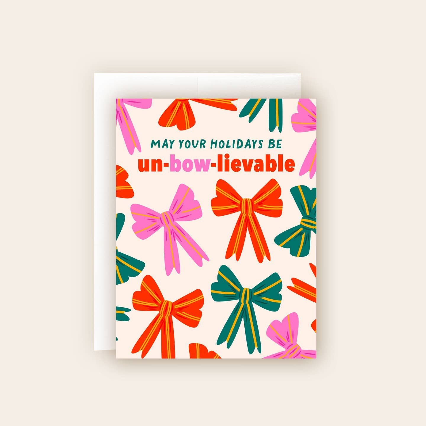 Un-Bow-Lievable Holiday Card