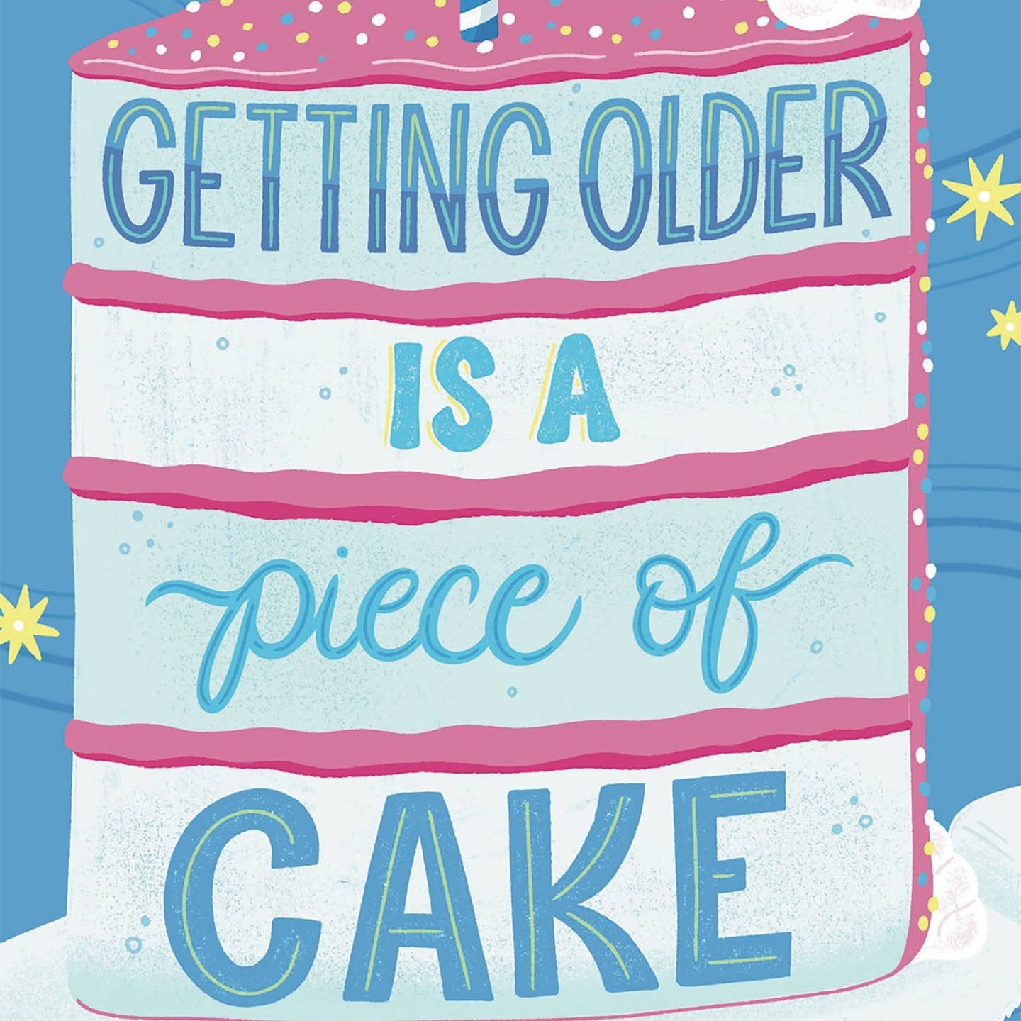 Piece of Cake Birthday Card