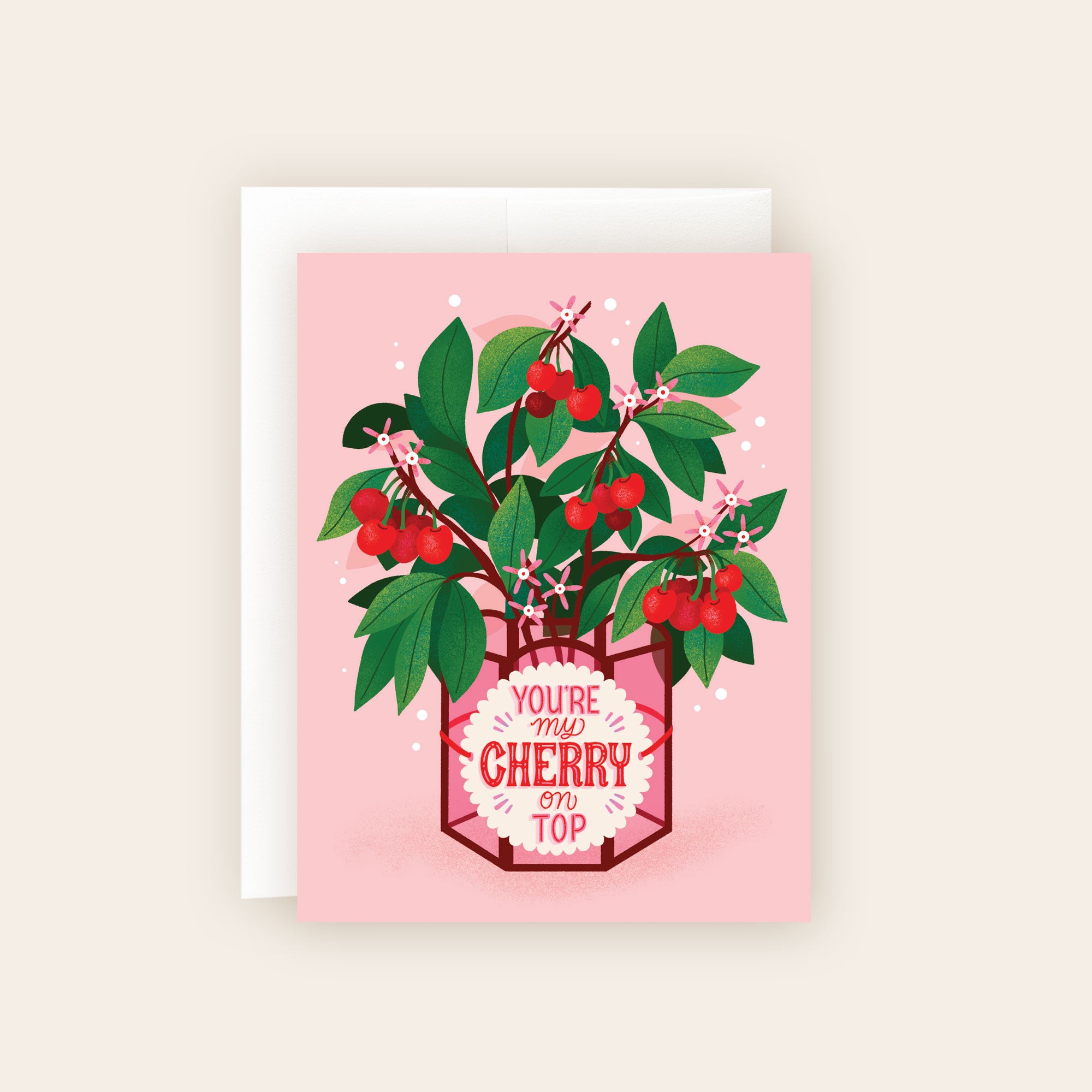 You're My Cherry on Top Sweet Love Card