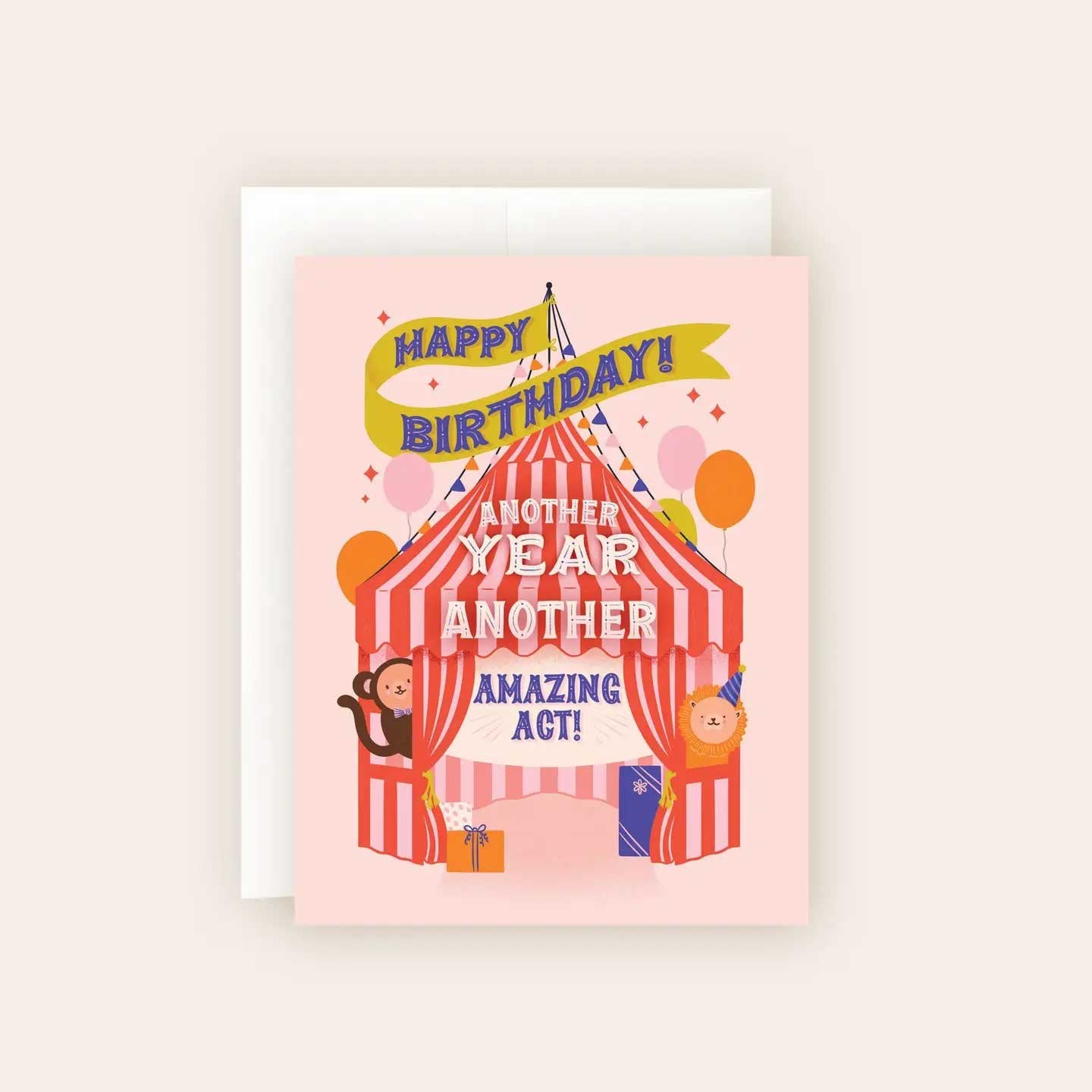 Circus Birthday Card