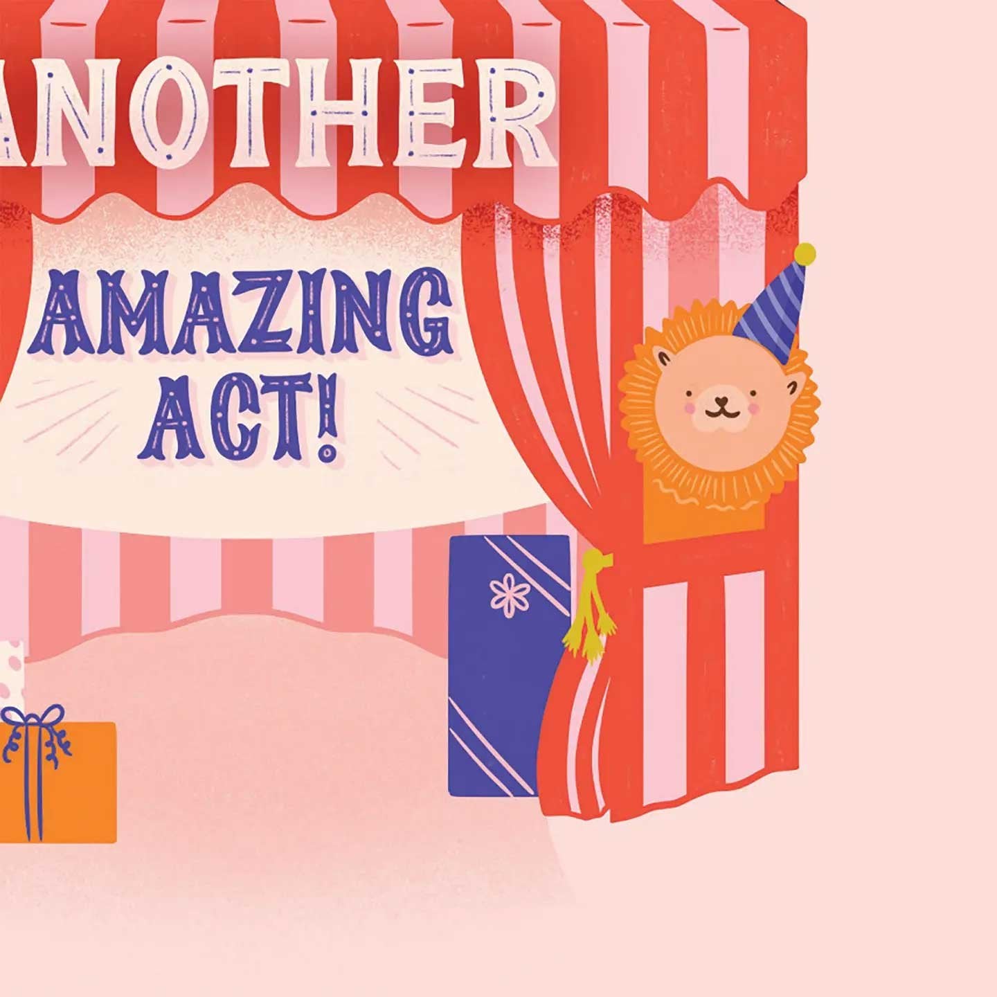Circus Birthday Card