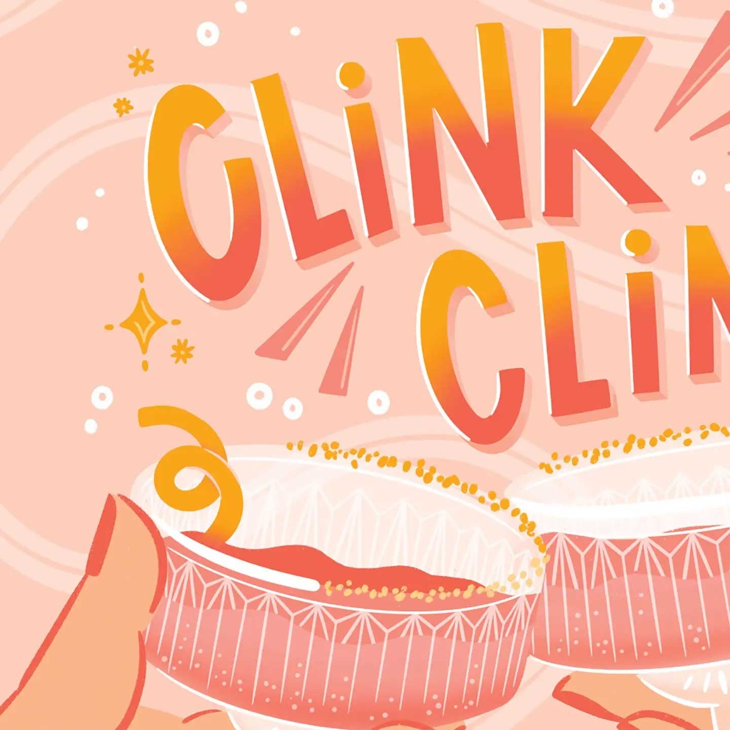 Clink Clink Birthday Toasting Card