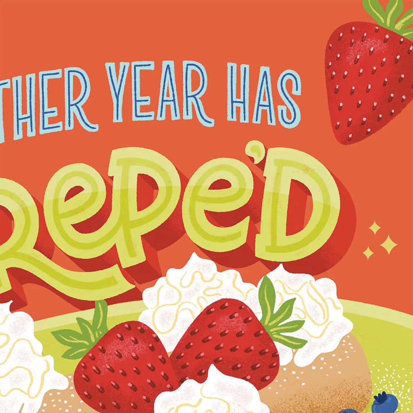 Crepe'd Up Birthday Card