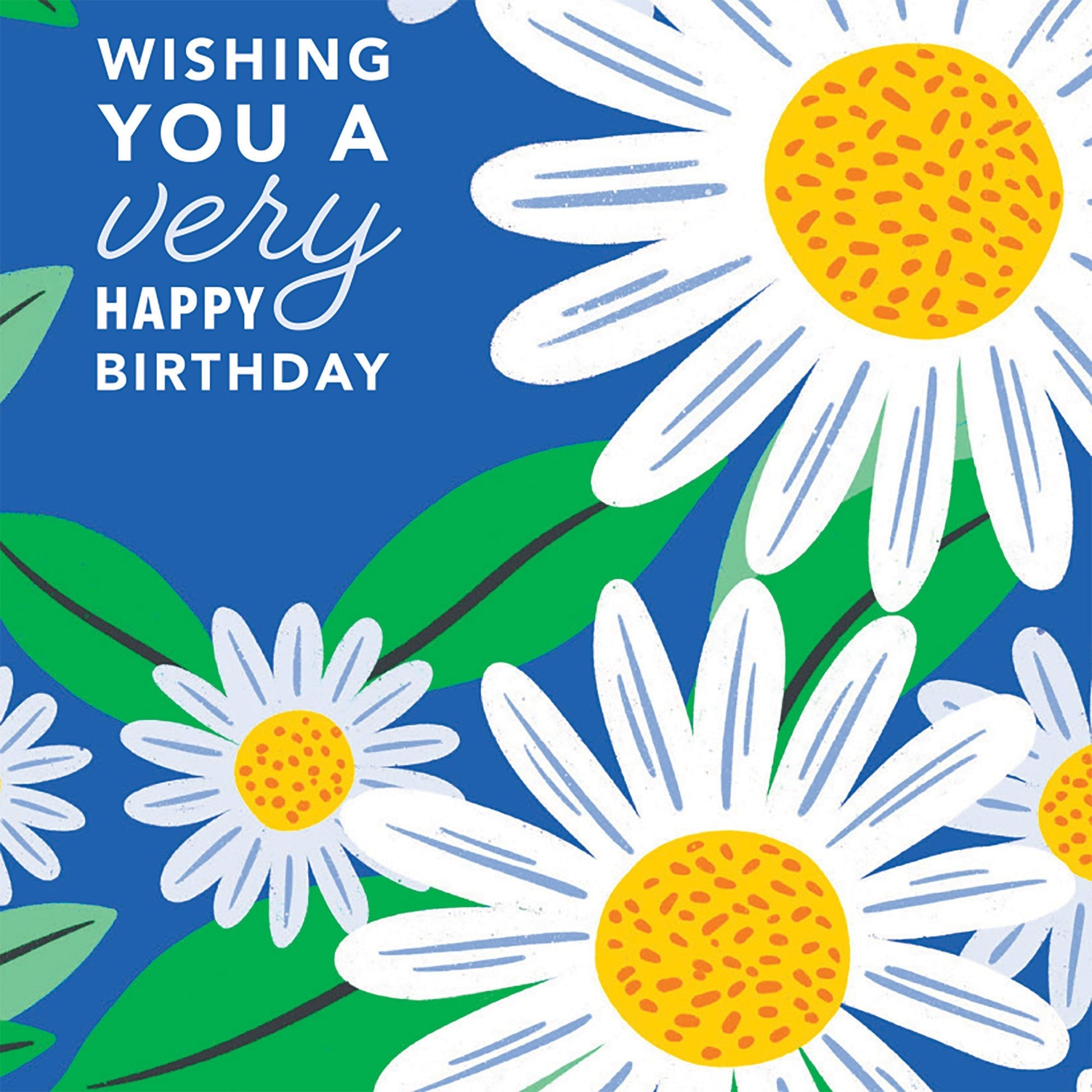 Field of Daisies Birthday Card