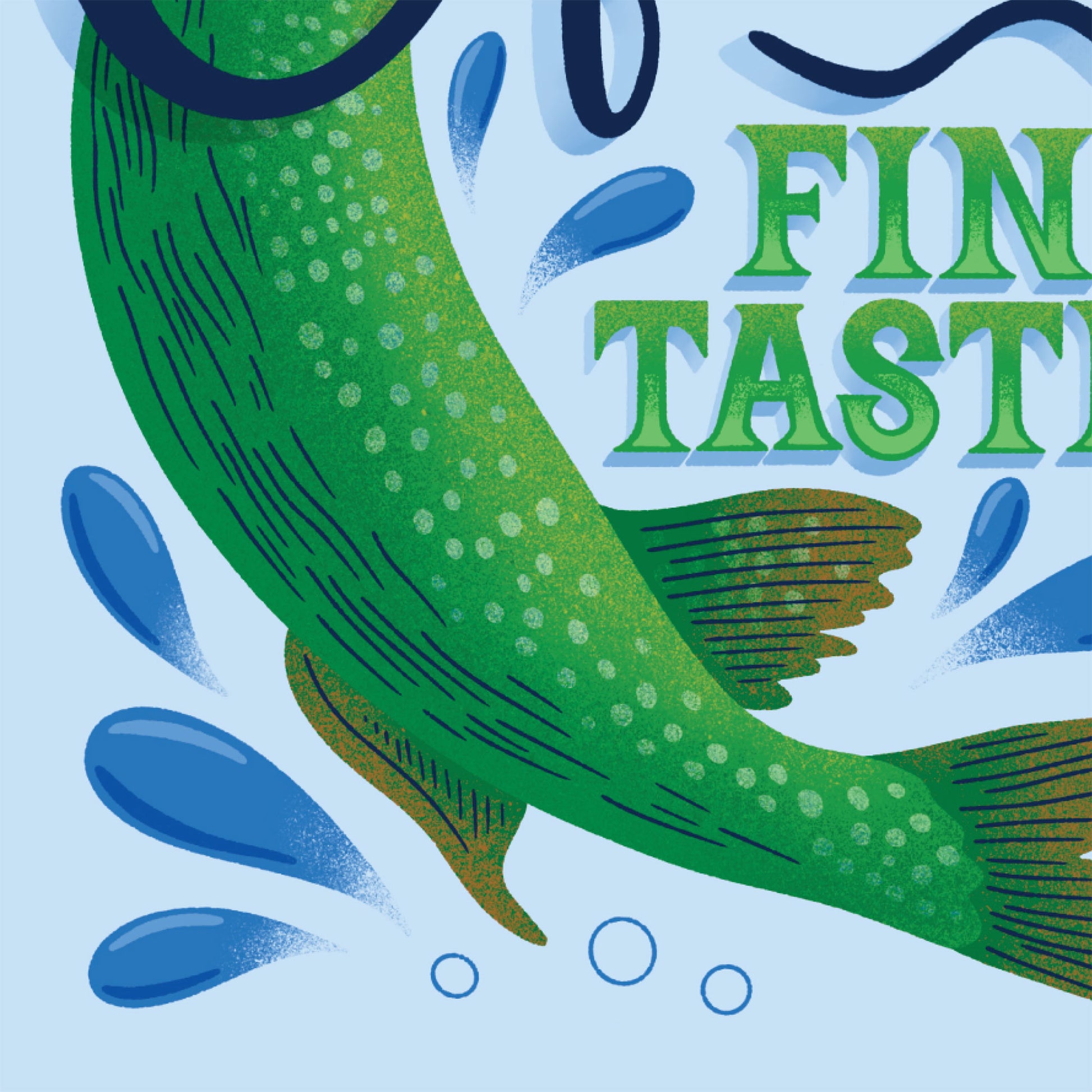 O-fish-ally Fin-tastic Card