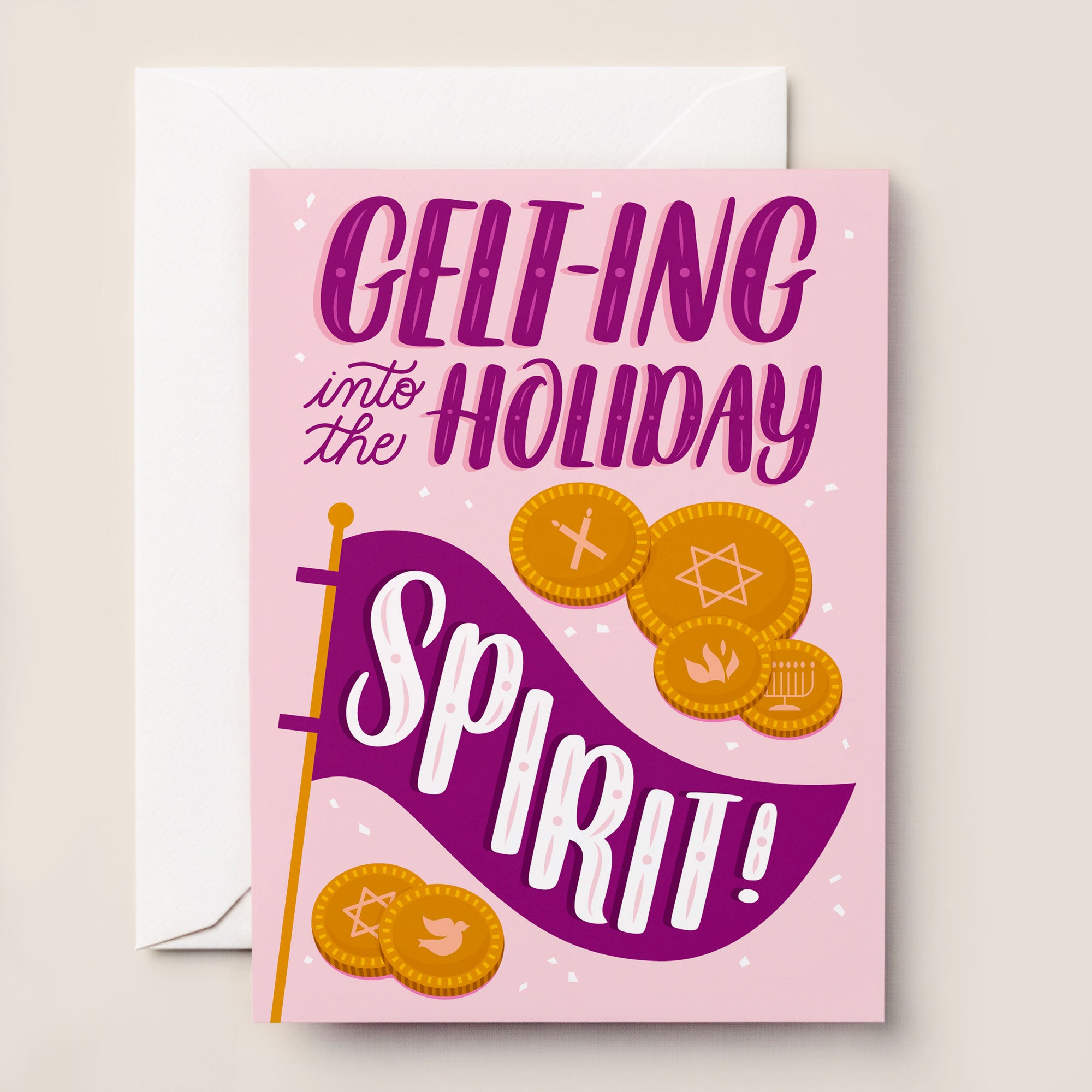Gelt-ing Holiday Spirit