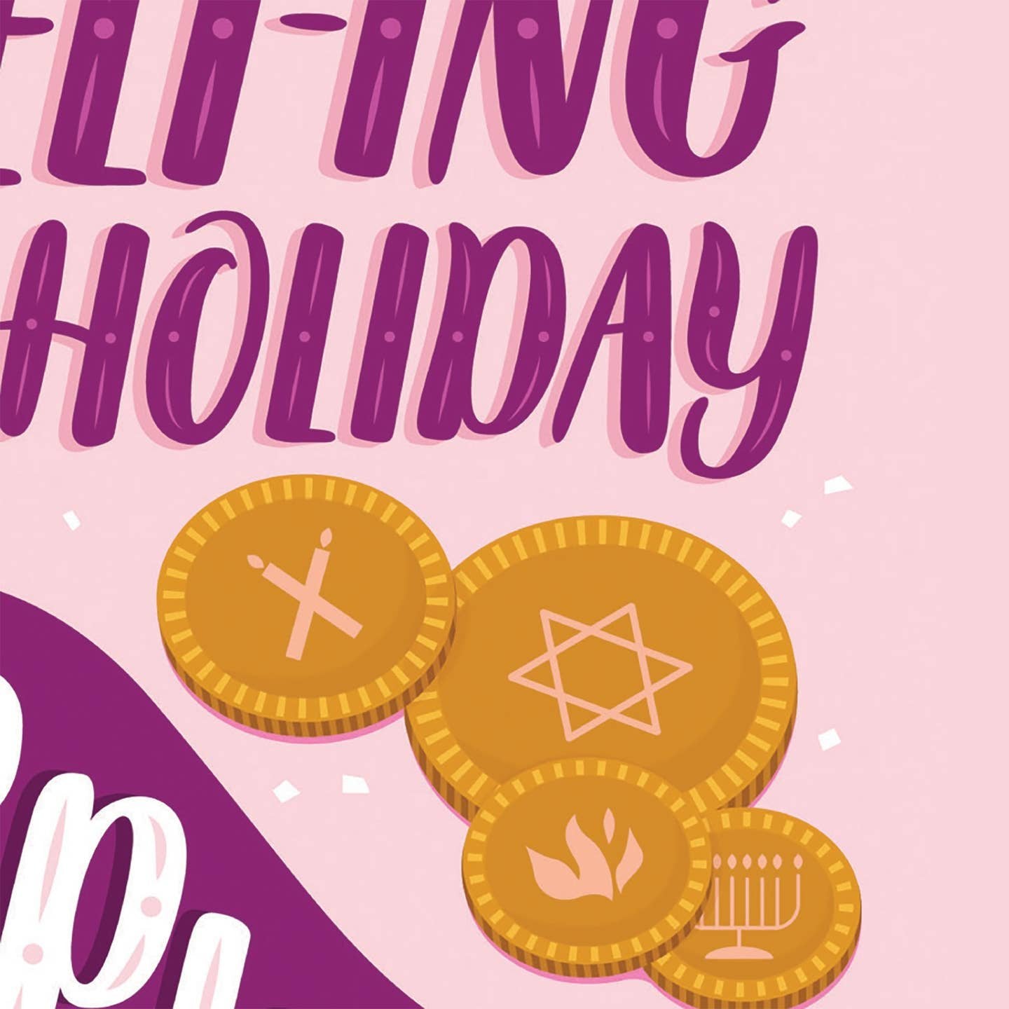 Gelt-ing into the Holiday Spirit Card