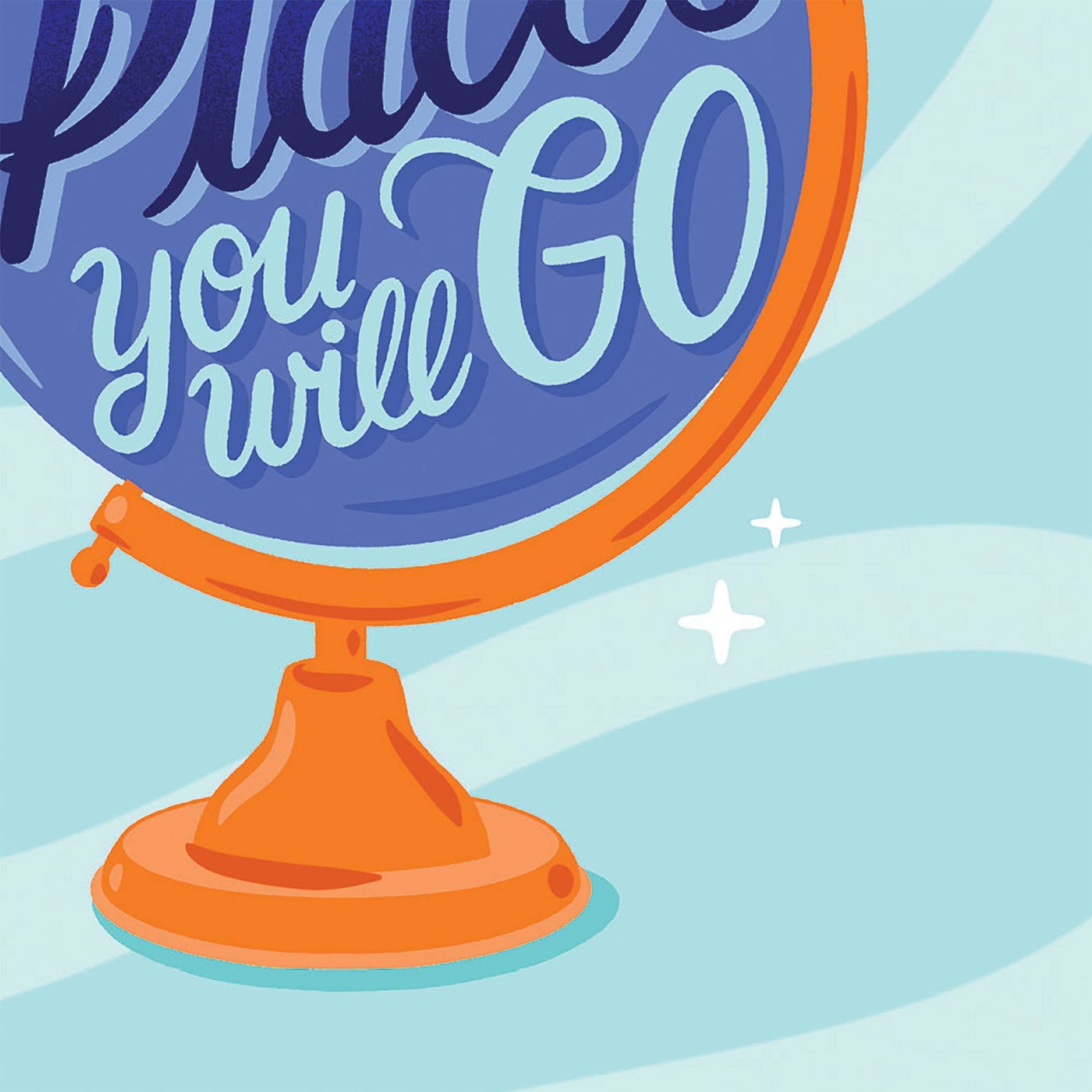 Oh the Places You Will Go Grad Card