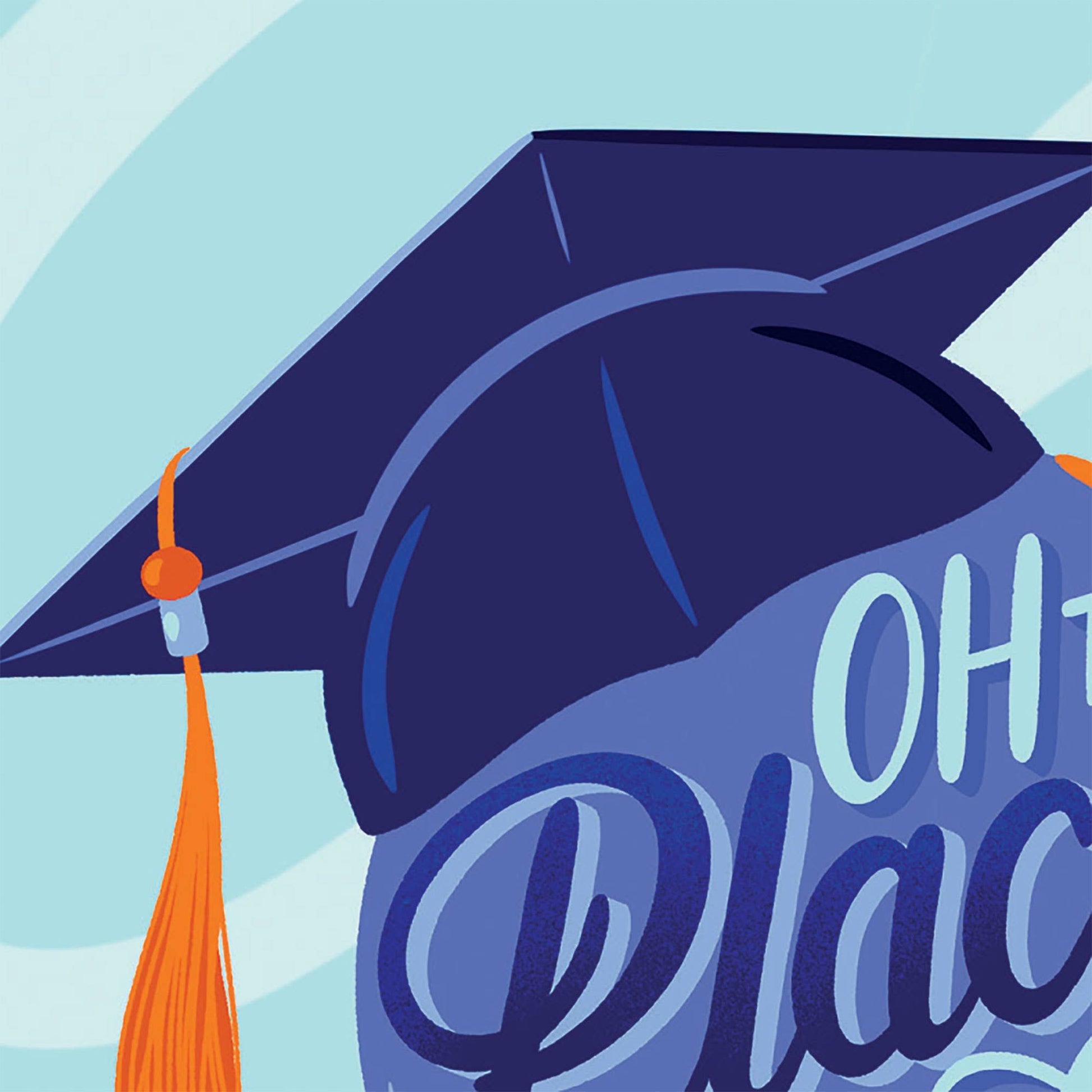Oh the Places You Will Go Grad Card