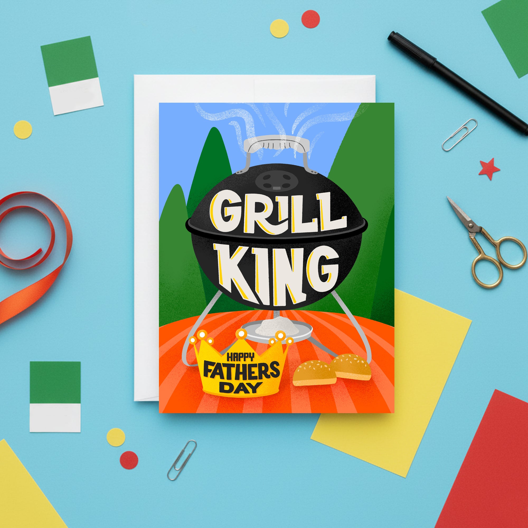 Grill King Father’s Day Card