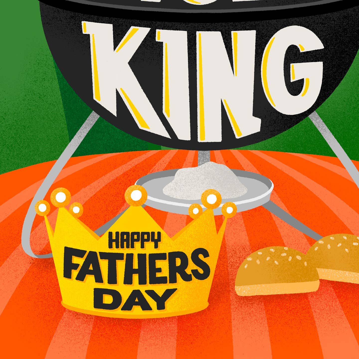Grill King Father’s Day Card