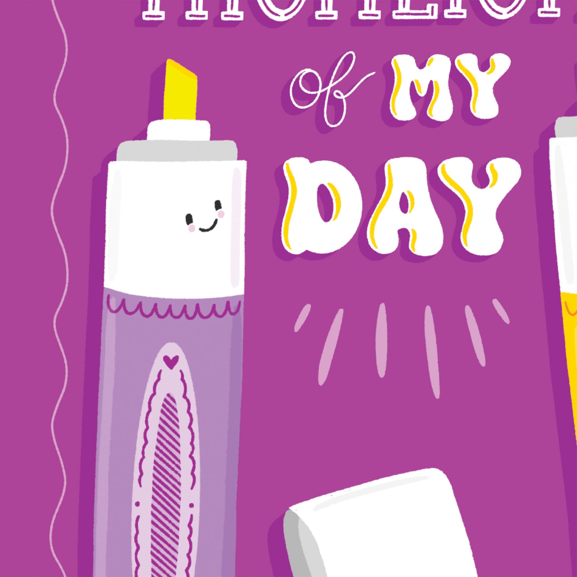 You're the Highlight of My Day Valentine Card