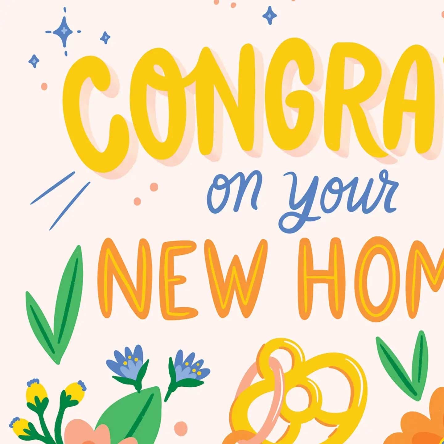 Congrats on Your New Home Card