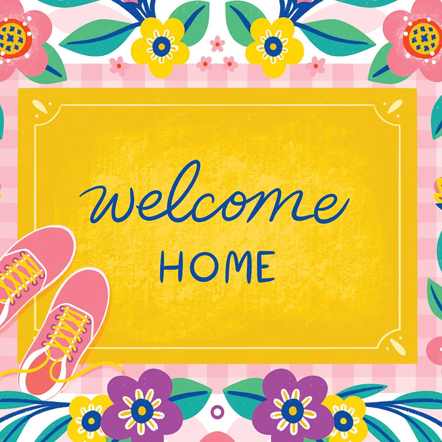 Welcome Mat New Home Congratulations Card