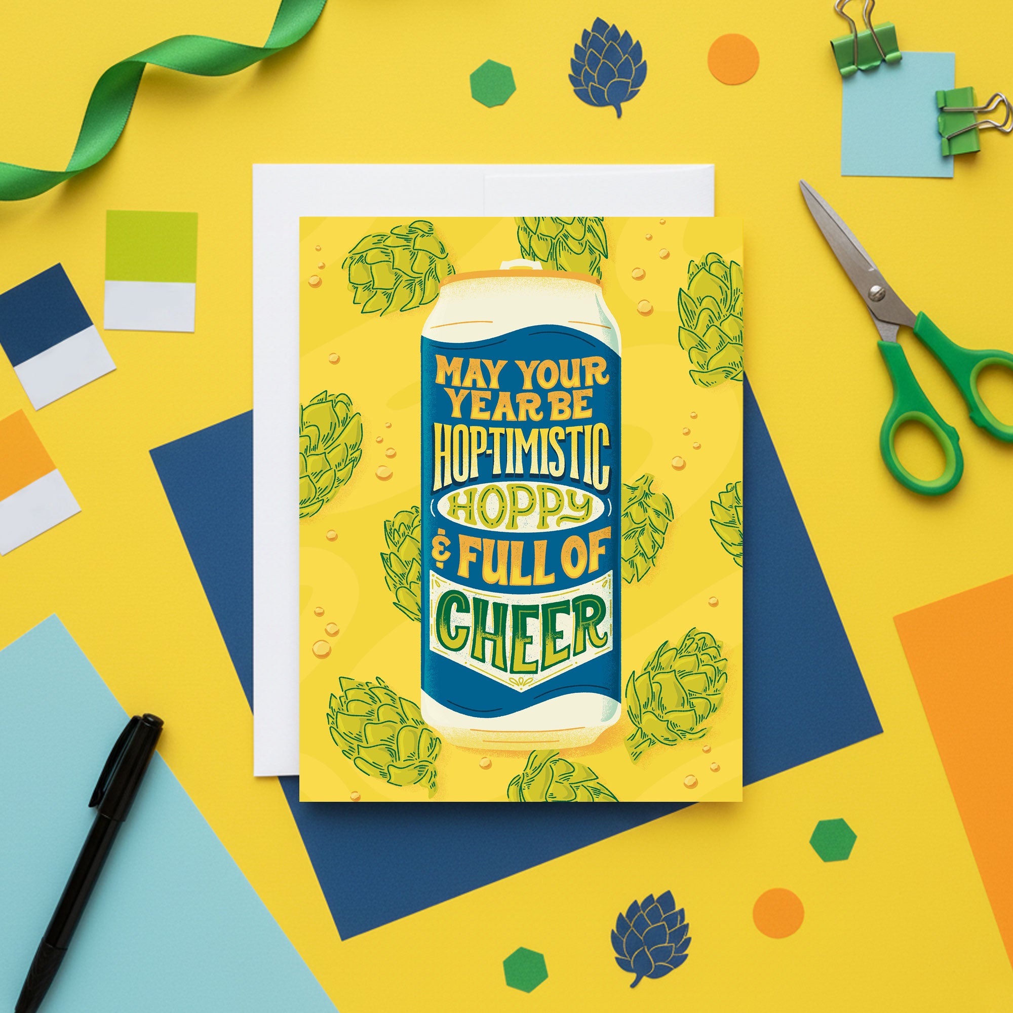 Hoppy Birthday Craft Beer Card