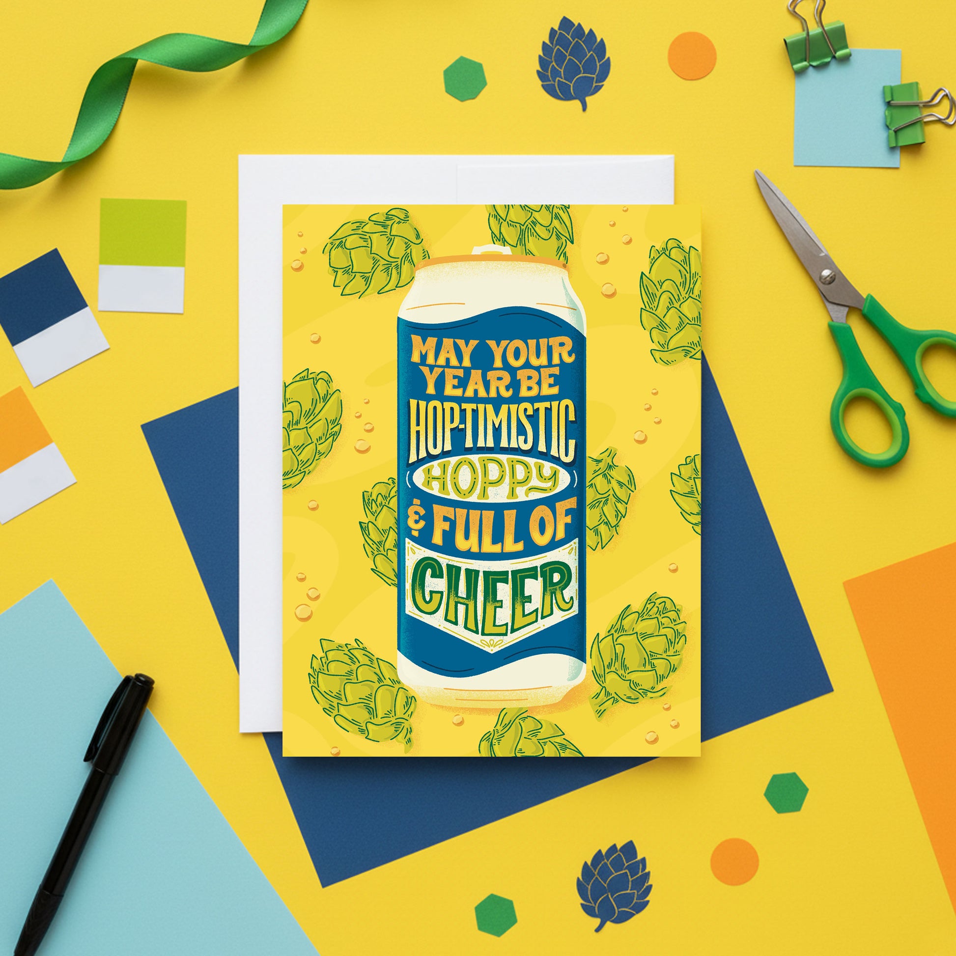 Hoppy Birthday Craft Beer Card