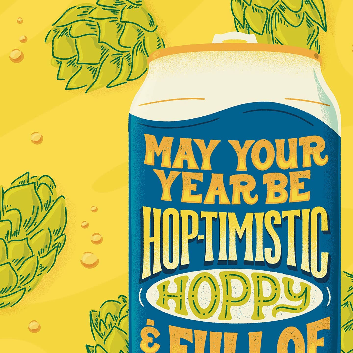 Hoppy Birthday Craft Beer Card