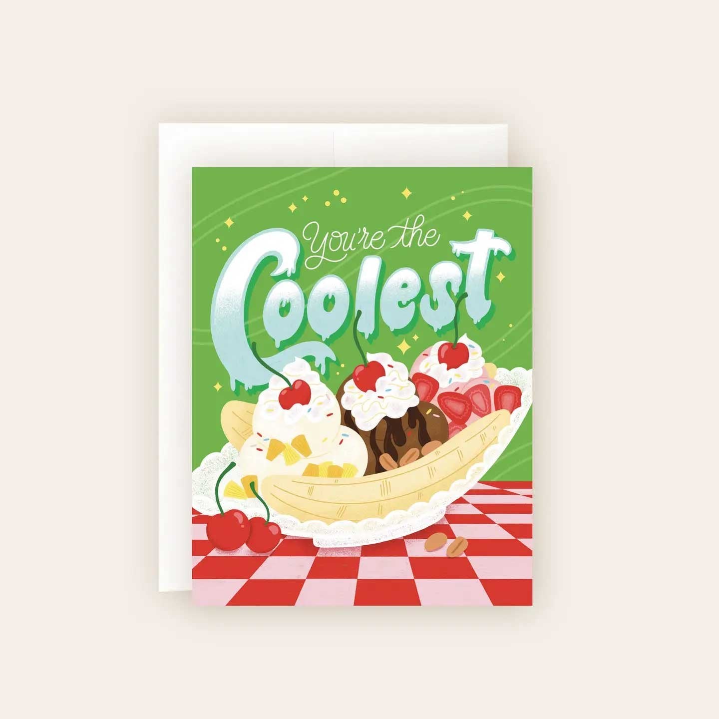 Banana Split Encouragement Card