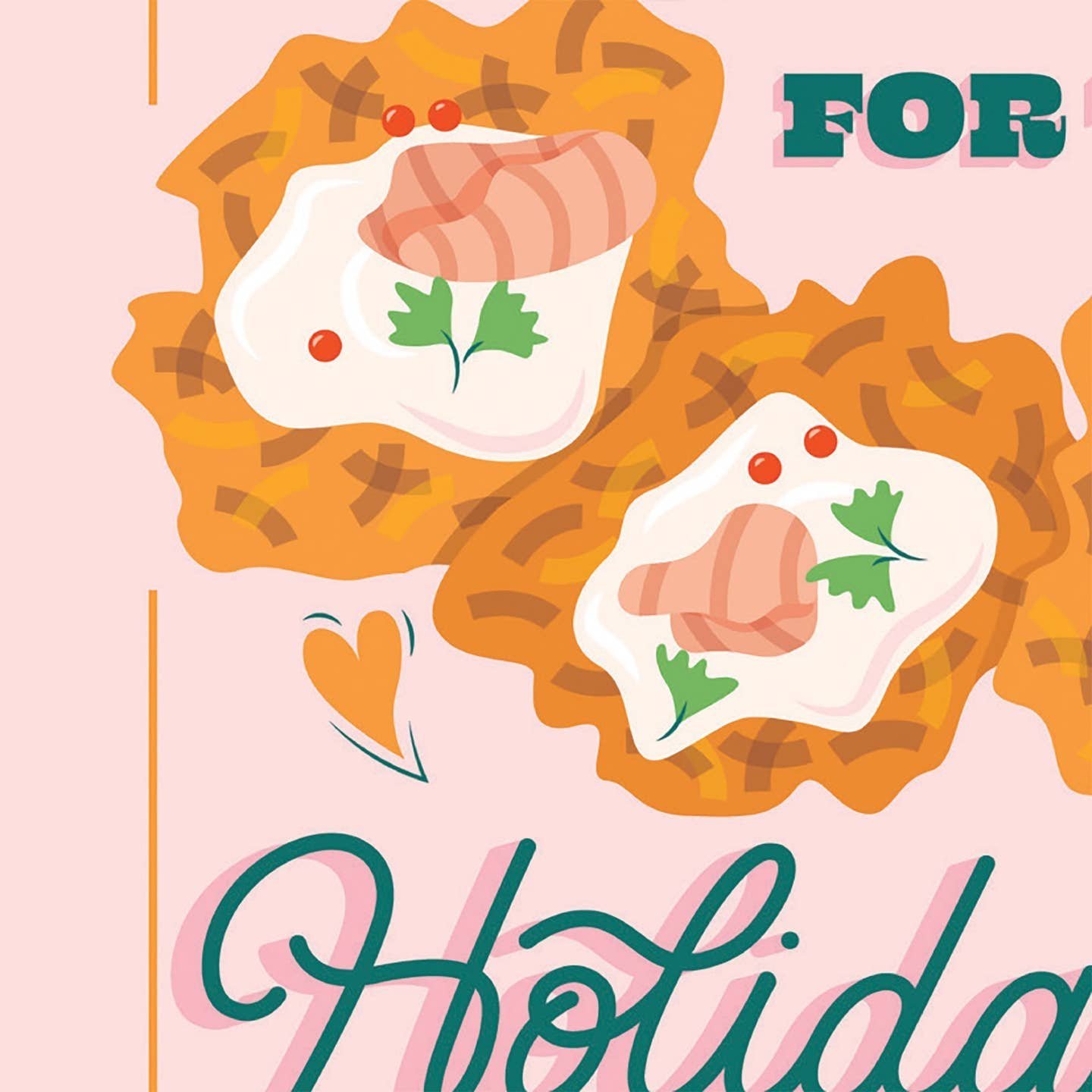 Latke Love Hanukkah Card