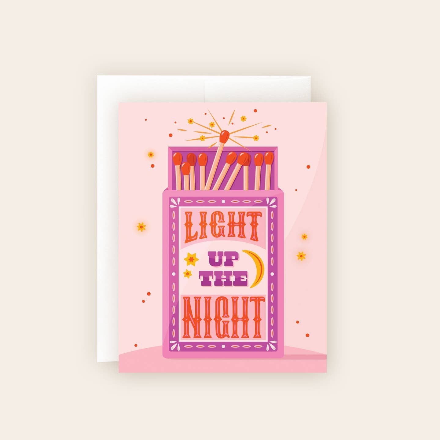 Light up the Night Greeting Card