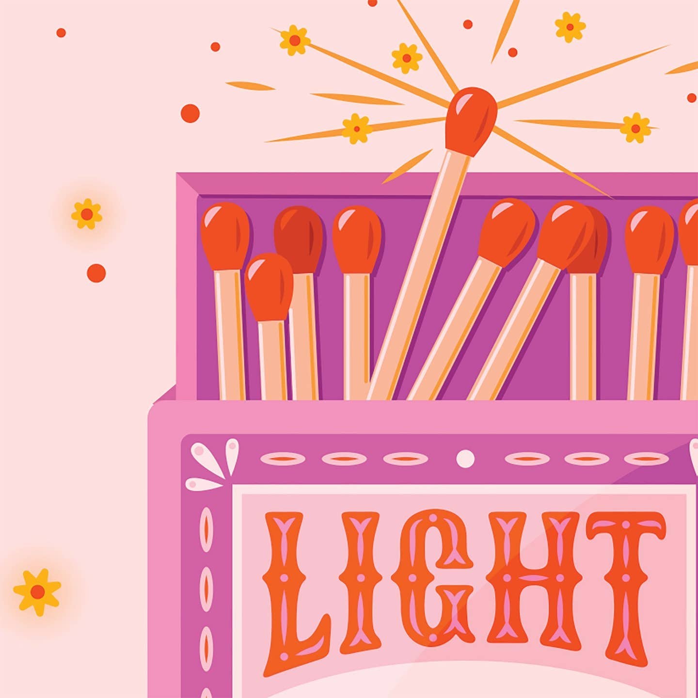 Light up the Night Greeting Card