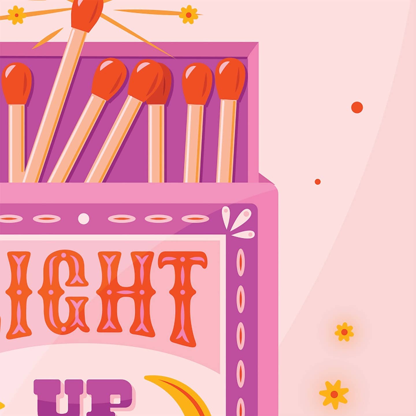 Light up the Night Greeting Card