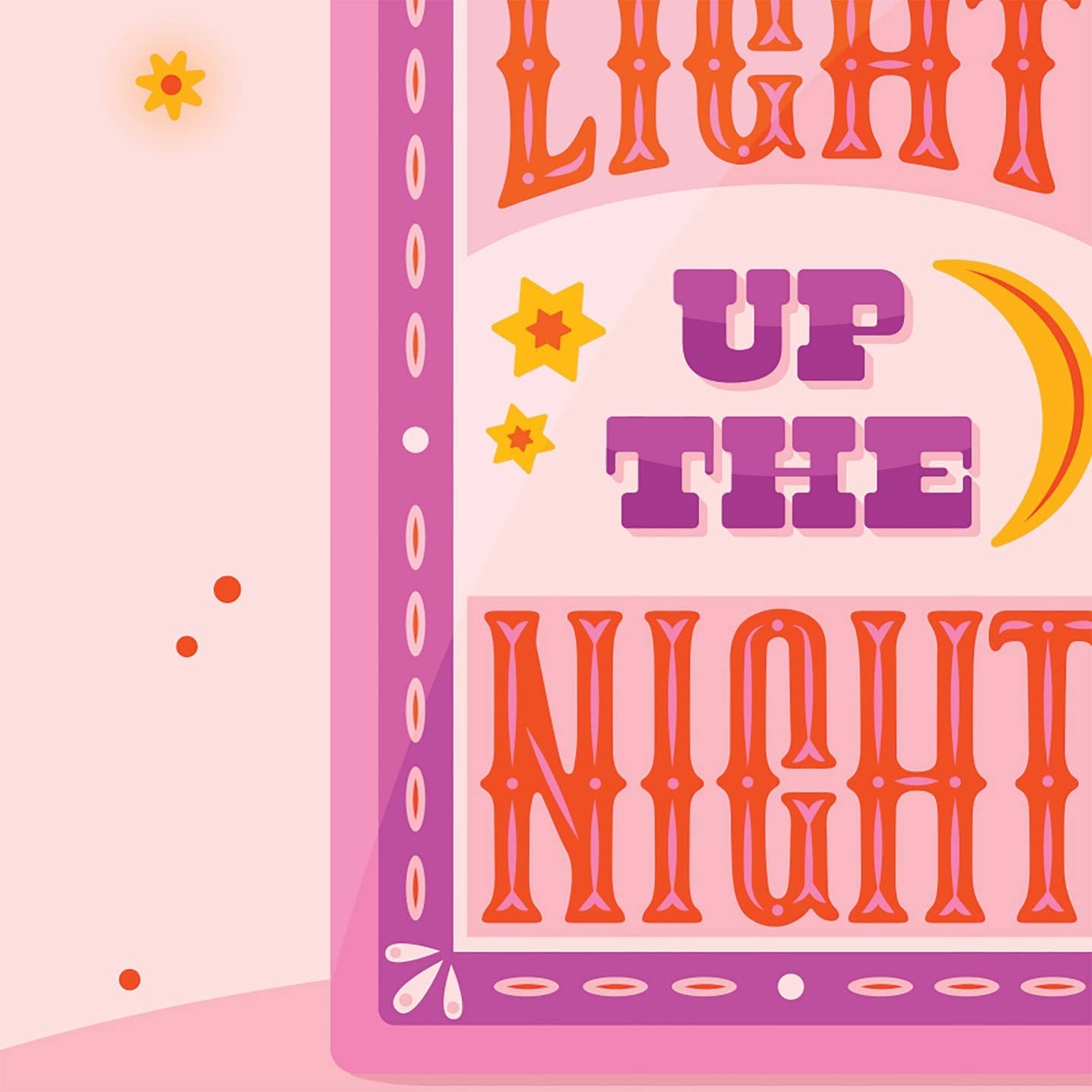 Light up the Night Greeting Card