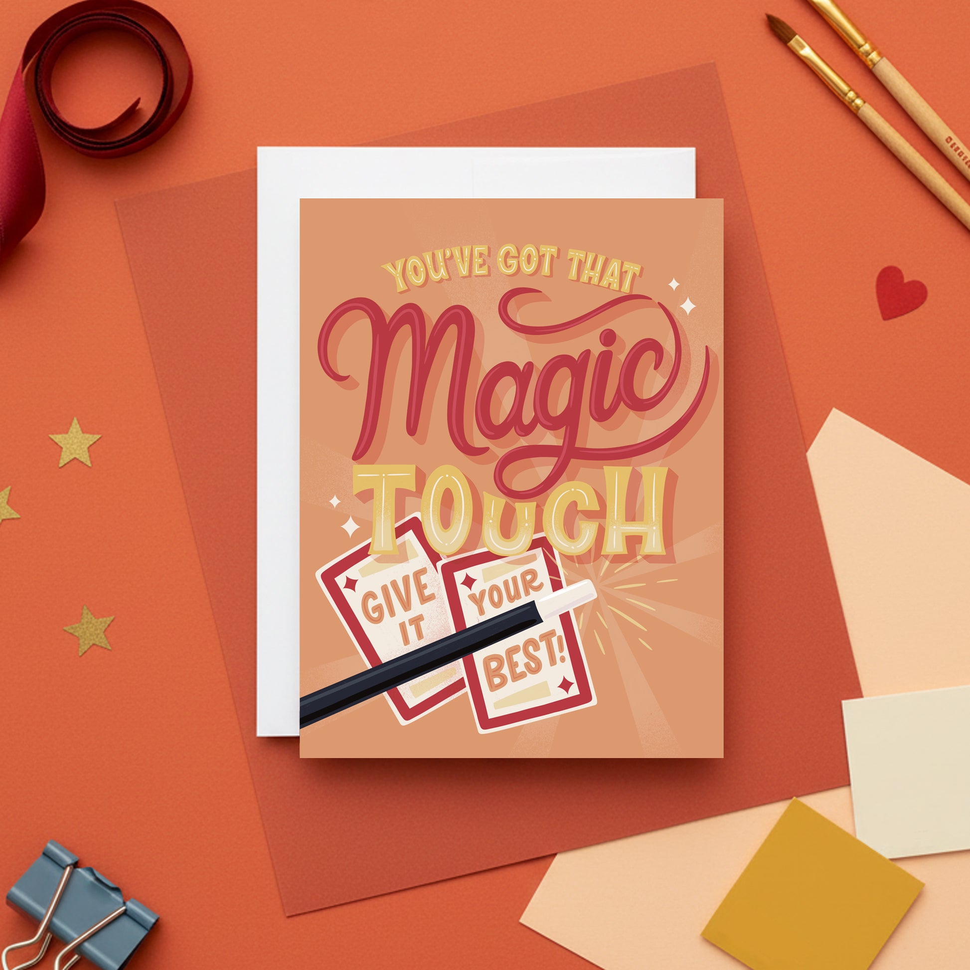 Magic Touch Encouragement Card