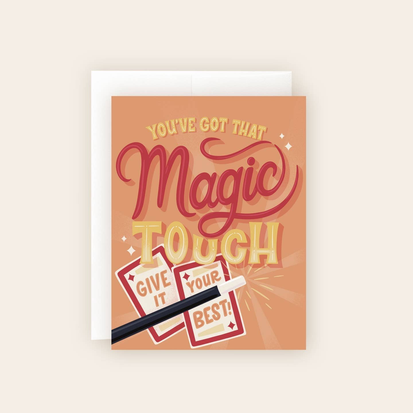 Magic Touch Encouragement Card