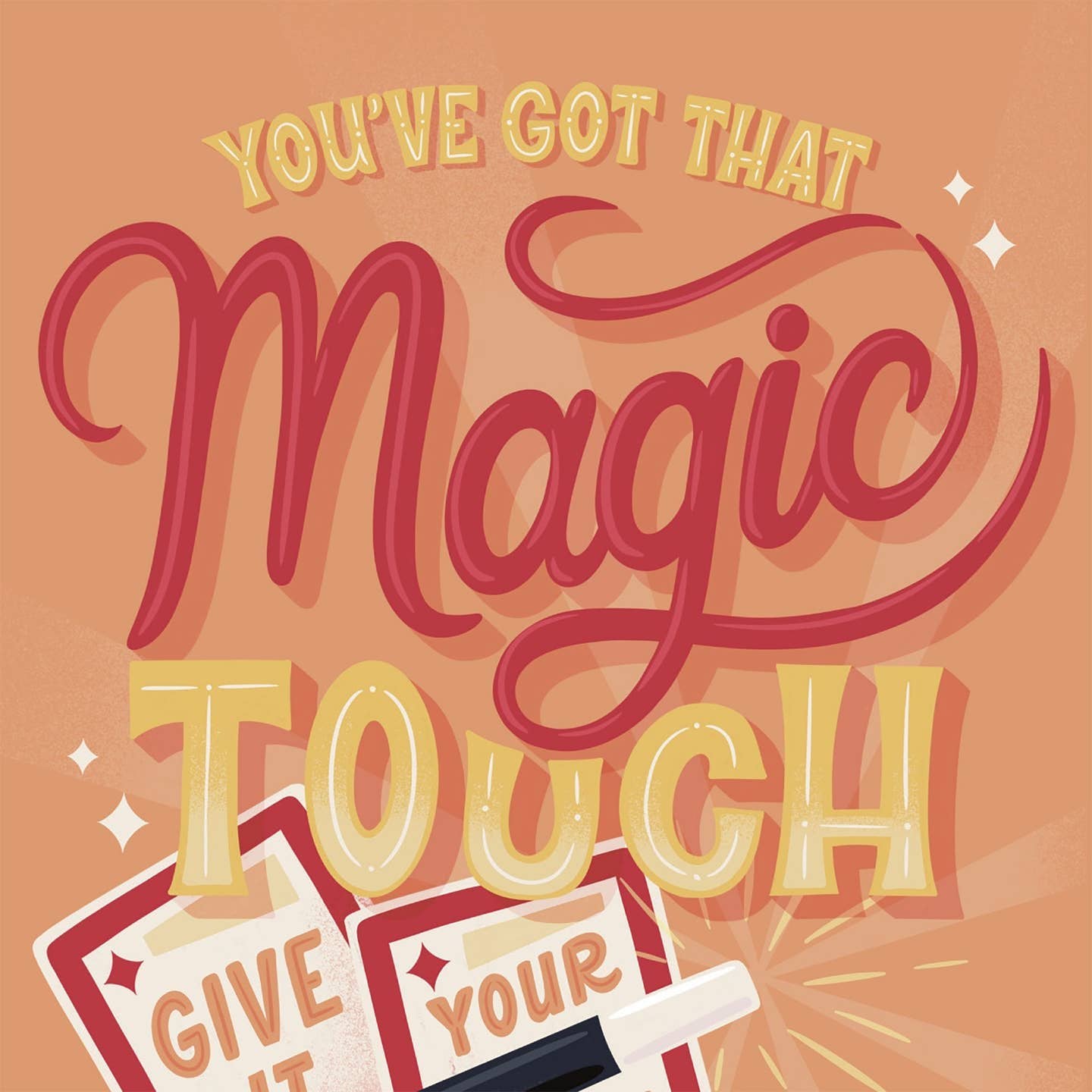 Magic Touch Encouragement Card
