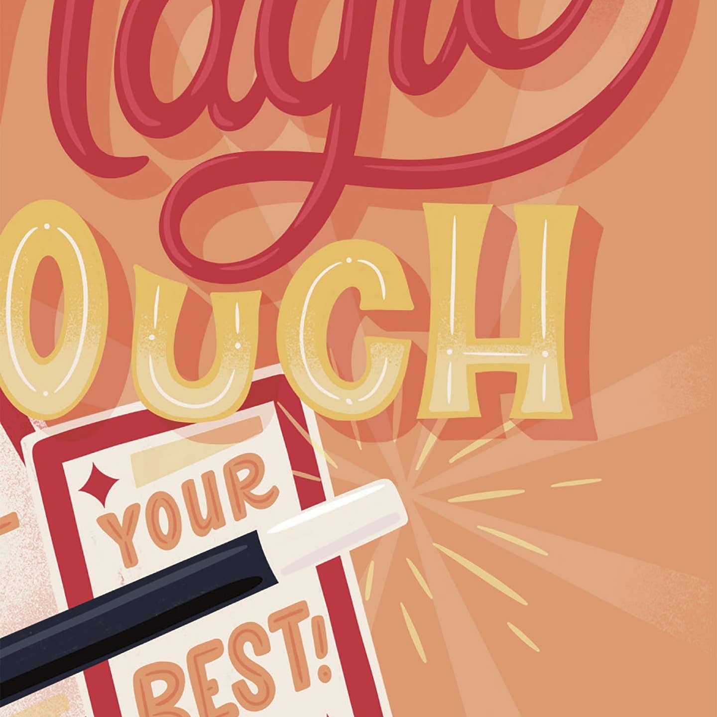 Magic Touch Encouragement Card